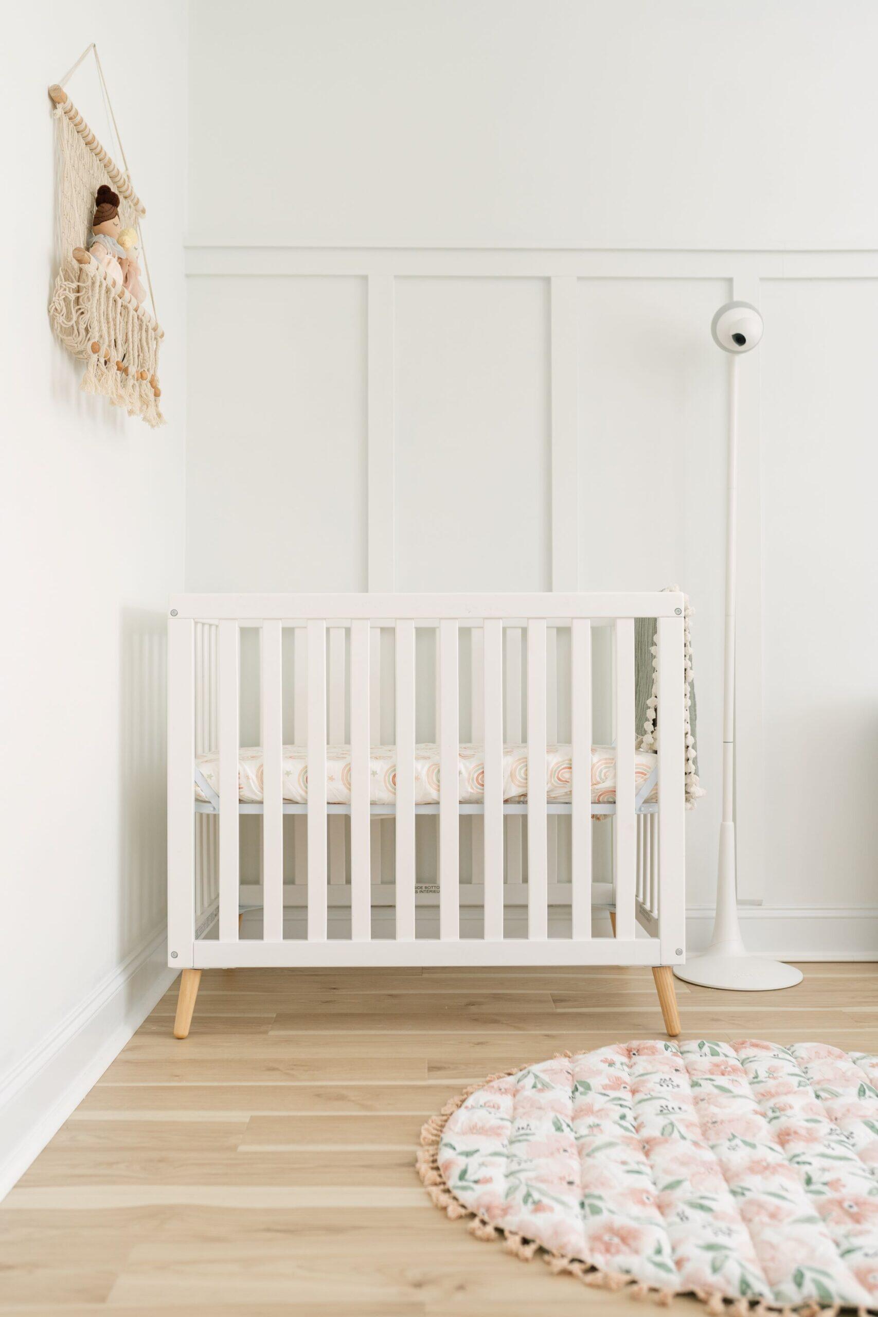 Crane Baby Parker Rainbow Crib Sheet, , large