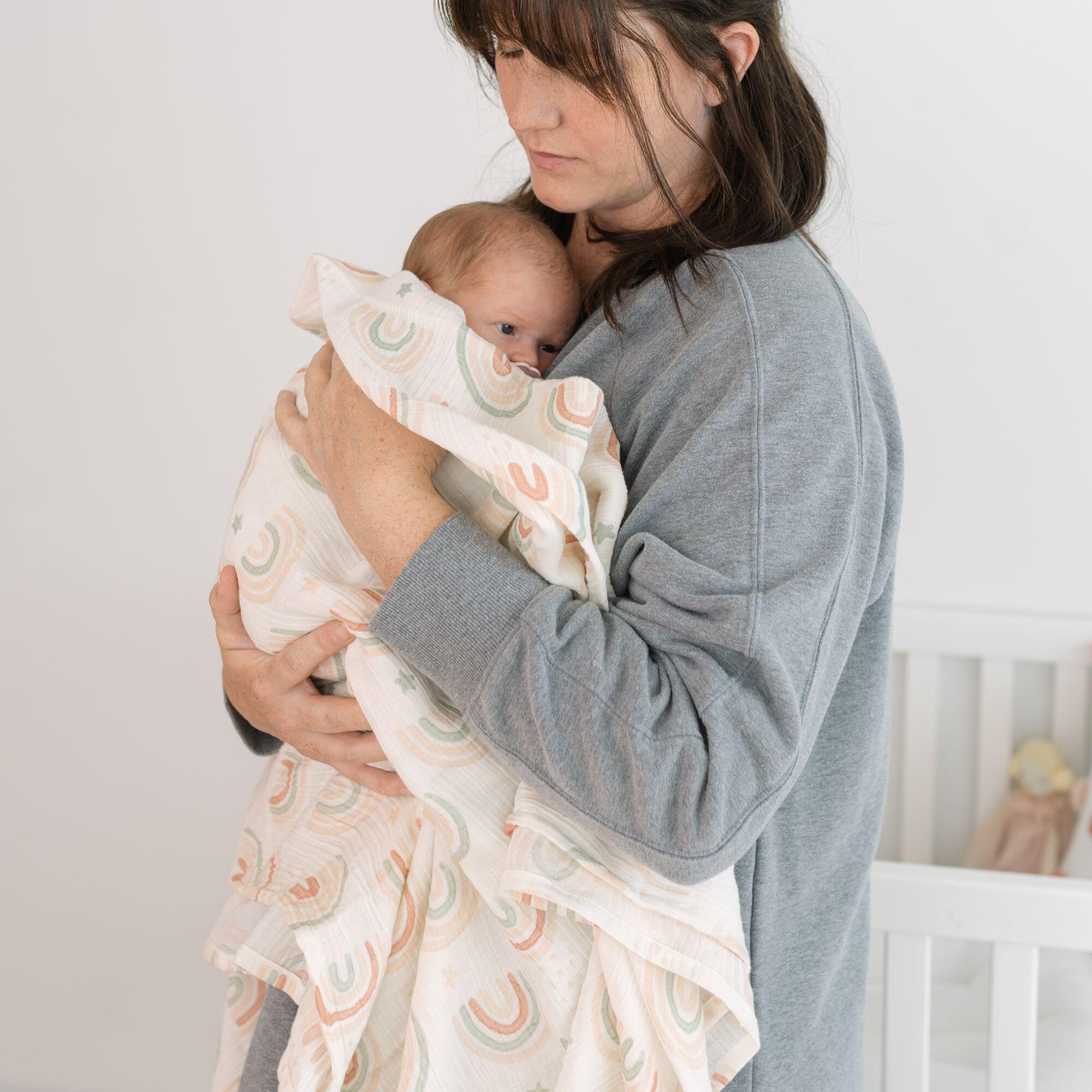 Crane Baby Parker Swaddle Blanket (Set of 2), , large