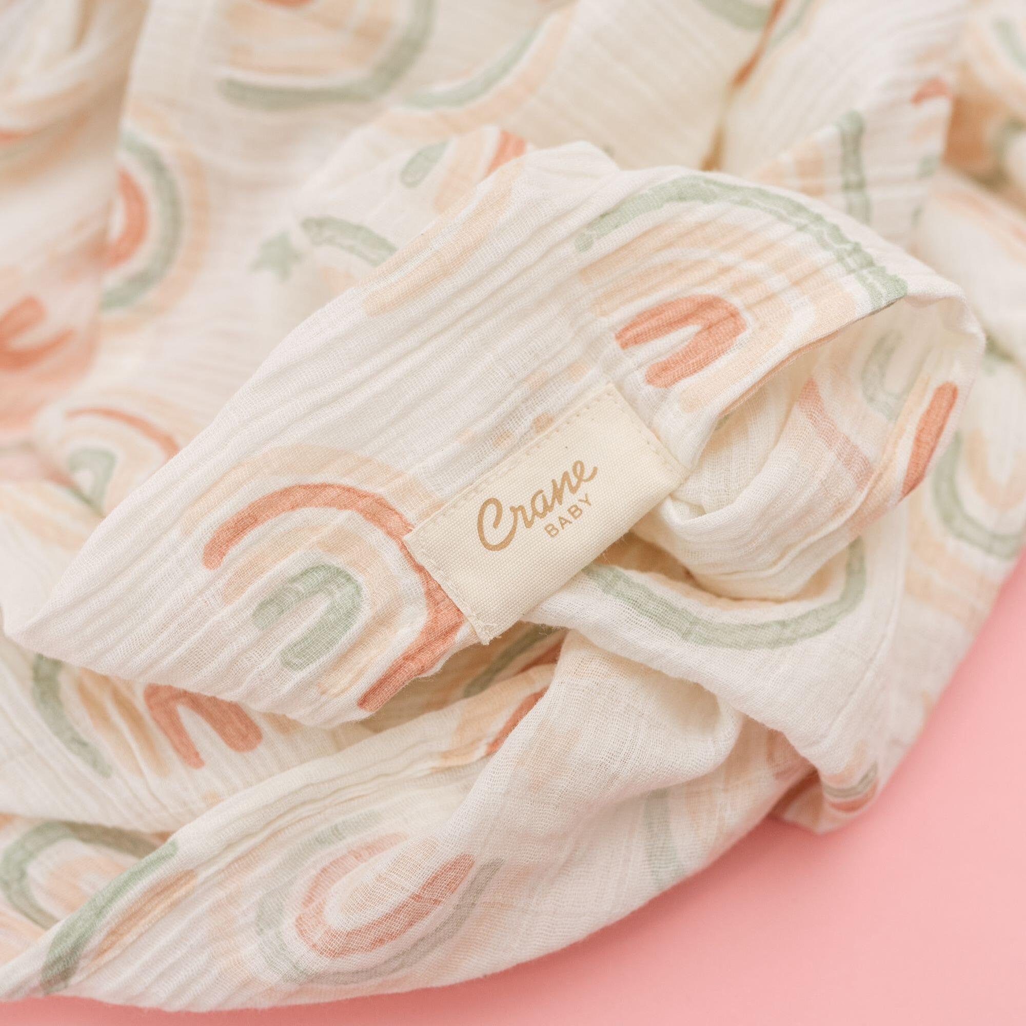 Crane Baby Parker Swaddle Blanket (Set of 2), , large