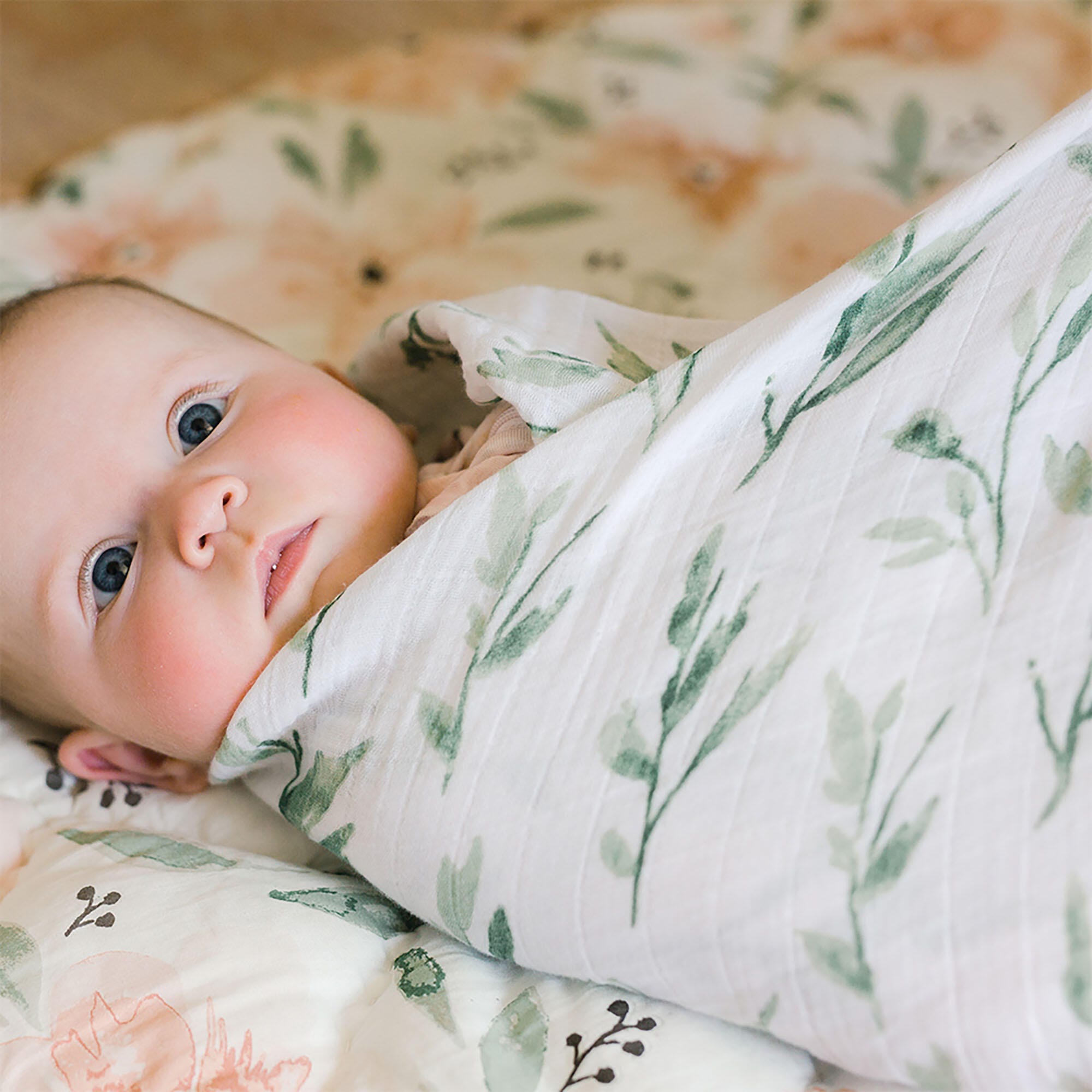 Crane Baby Parker Swaddle Wraps (Set of 2), , large