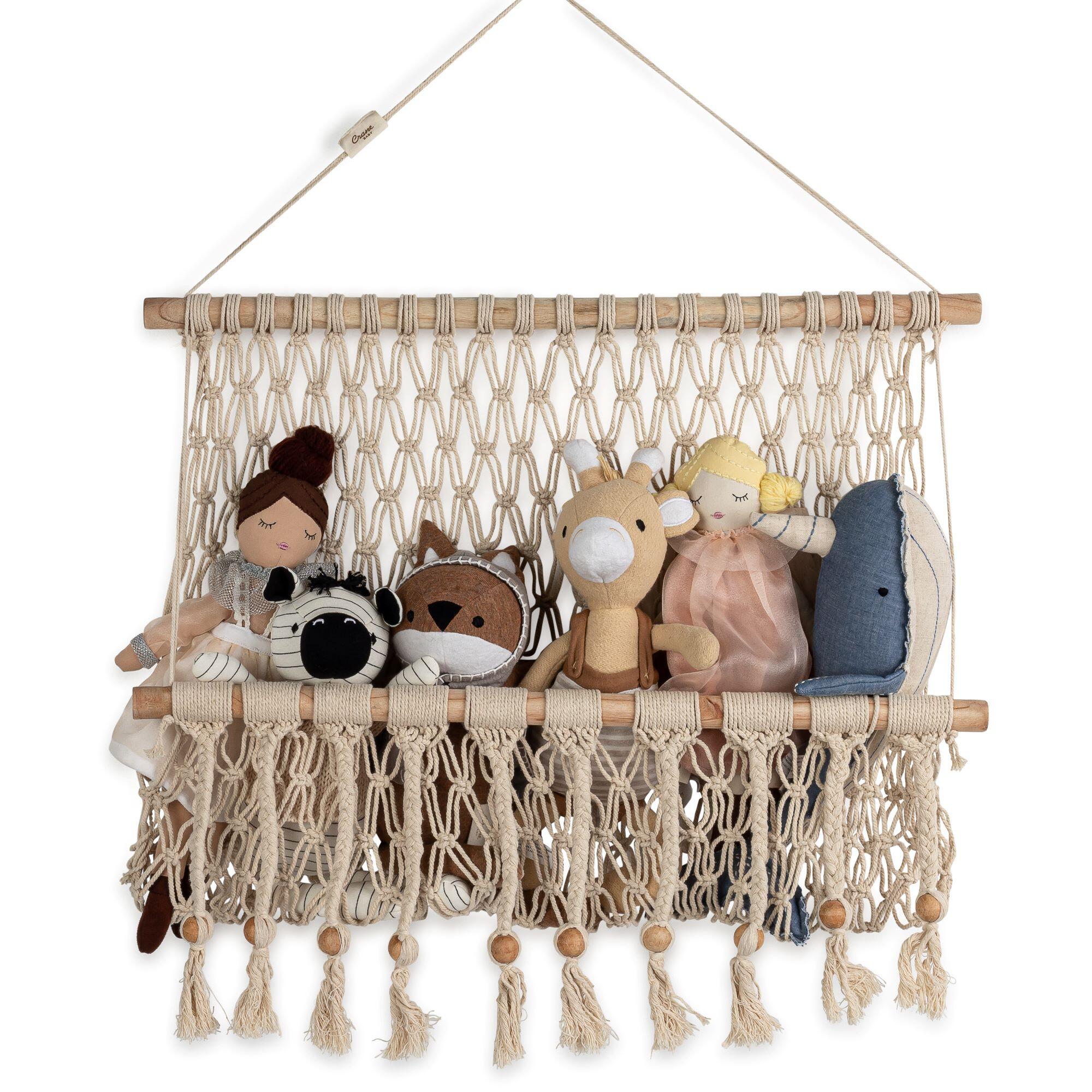 Crane Baby Willow Hanging Basket Storage, , large