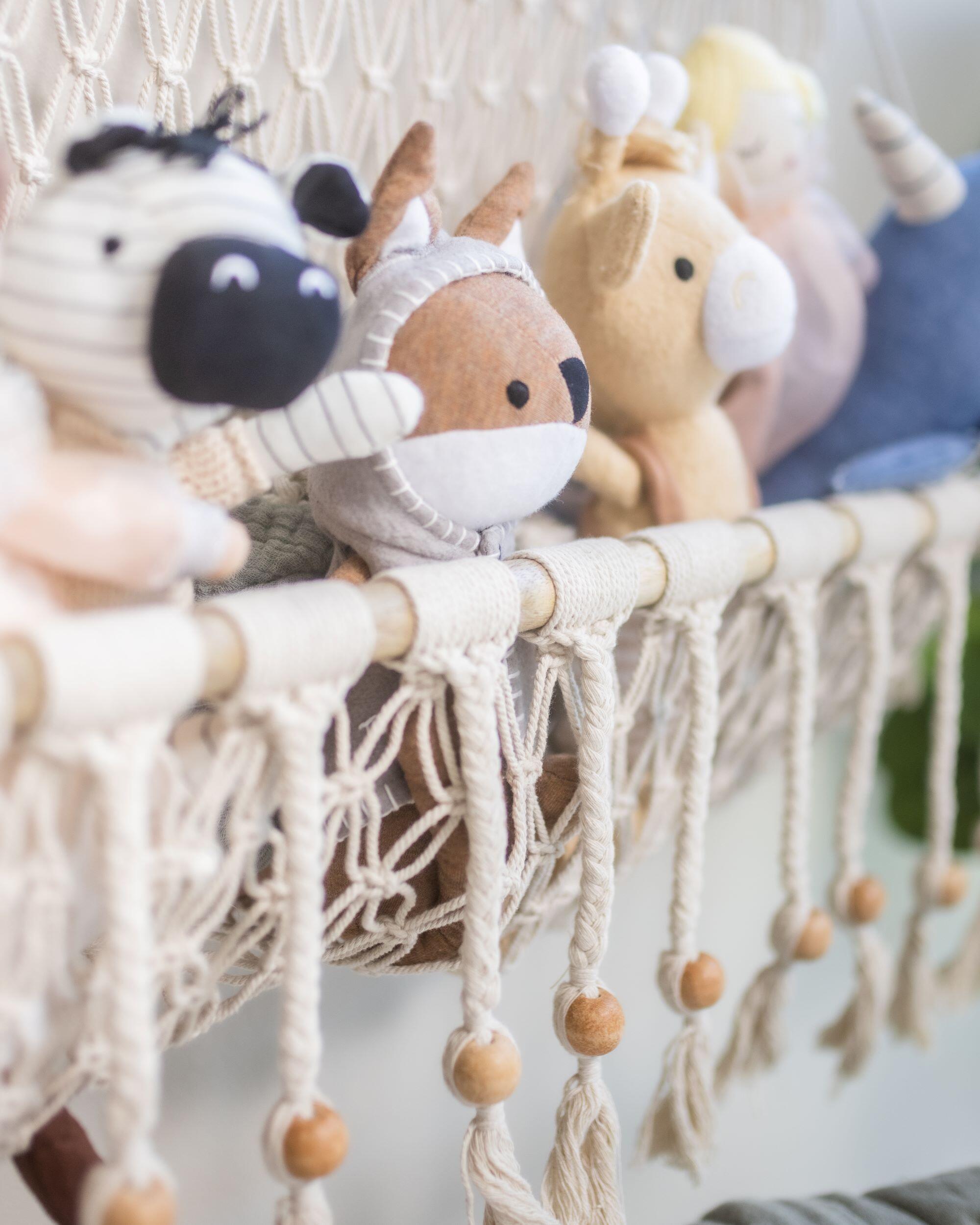 Crane Baby Willow Hanging Basket Storage, , large