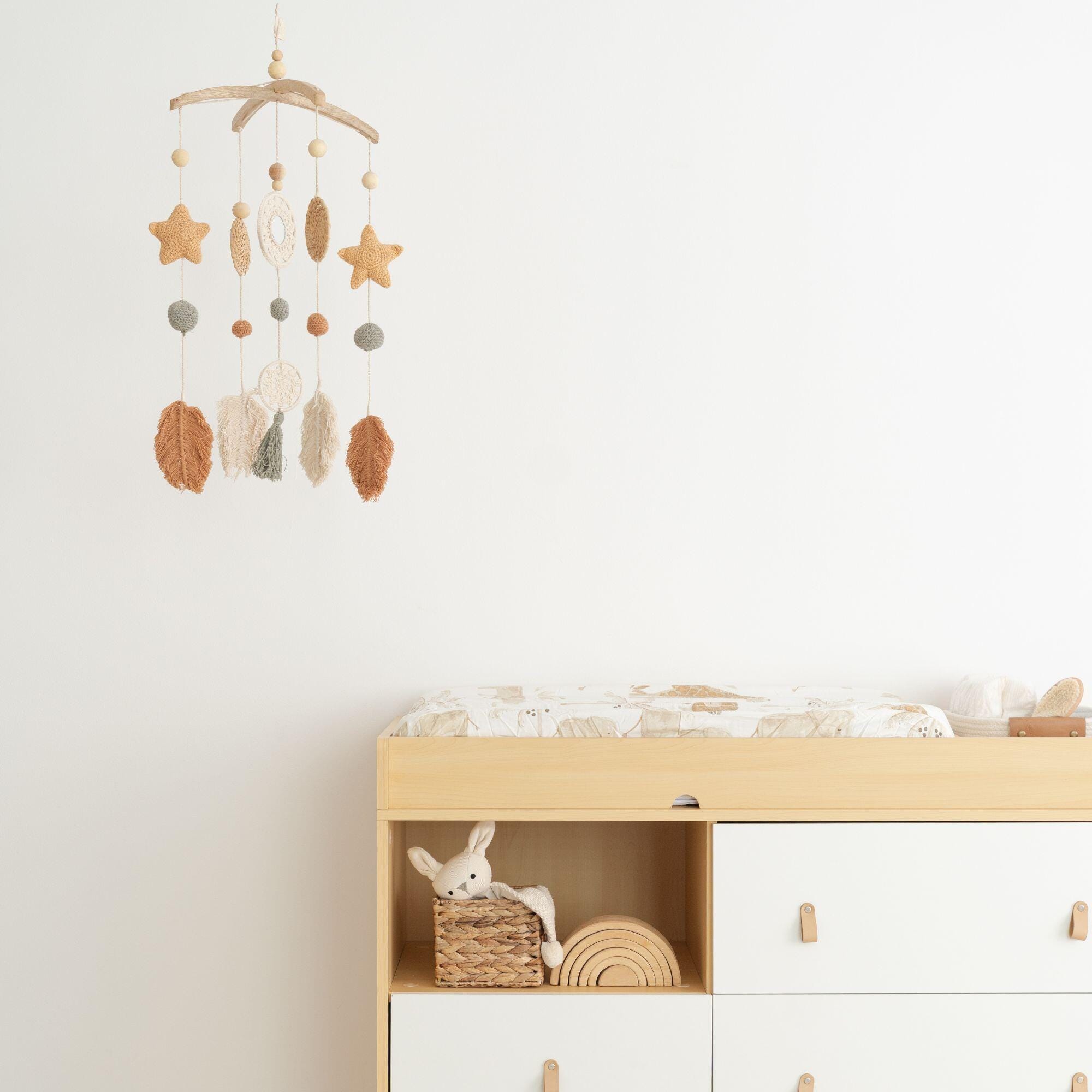 Crane Baby Willow Leaf Ceiling Hanging Decor, , rollover