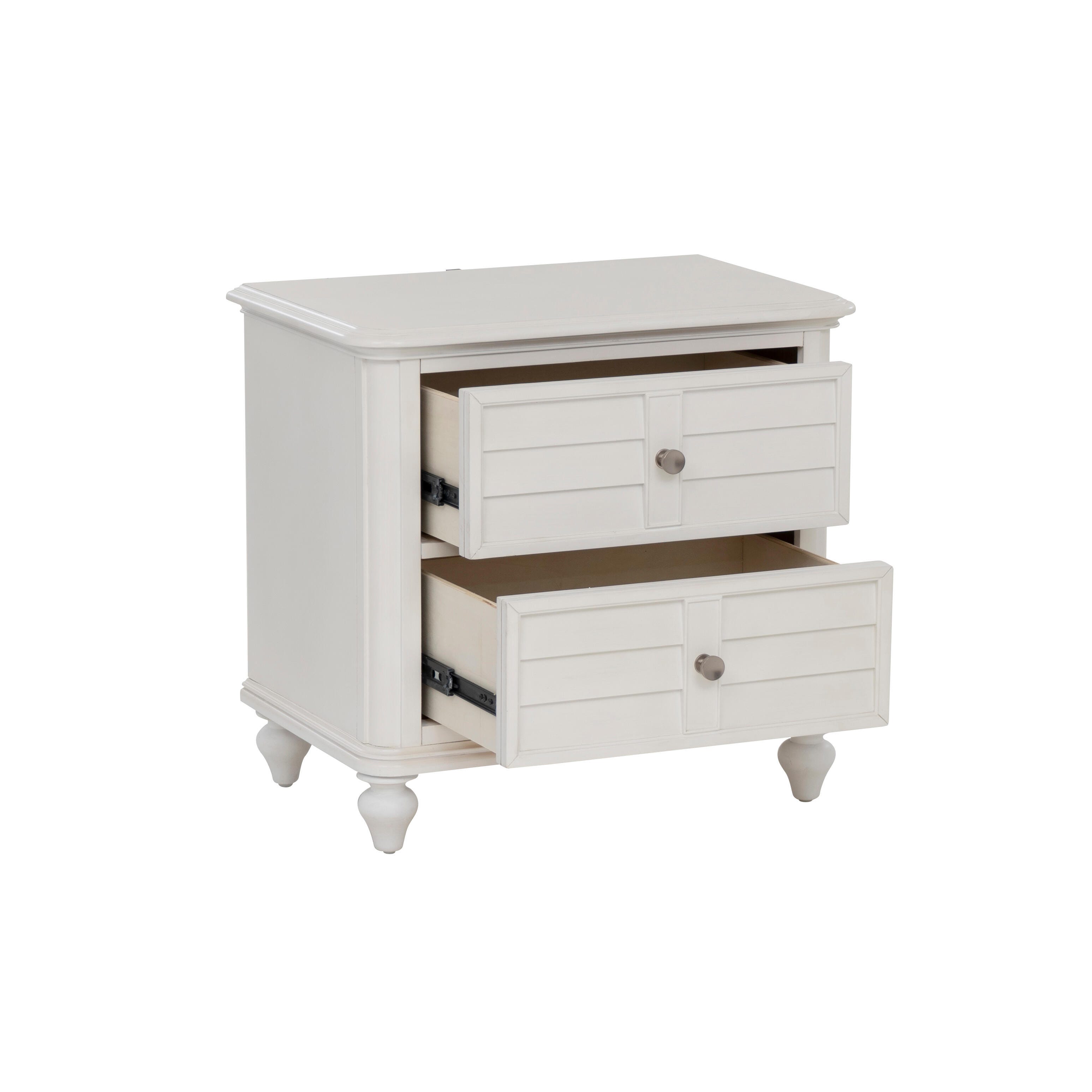 Linon 28" 2 Drawer Nightstand, , large