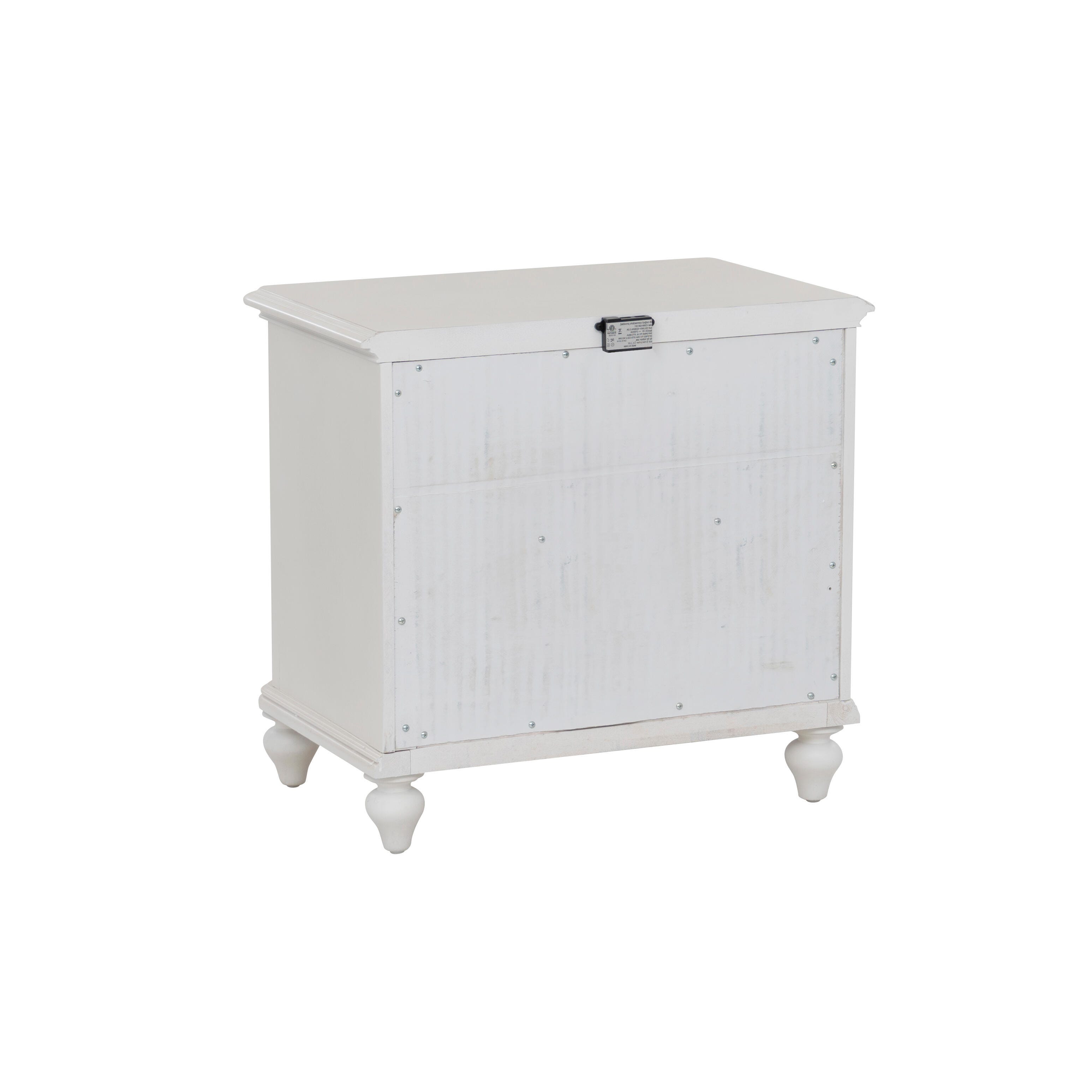 Linon 28" 2 Drawer Nightstand, , large