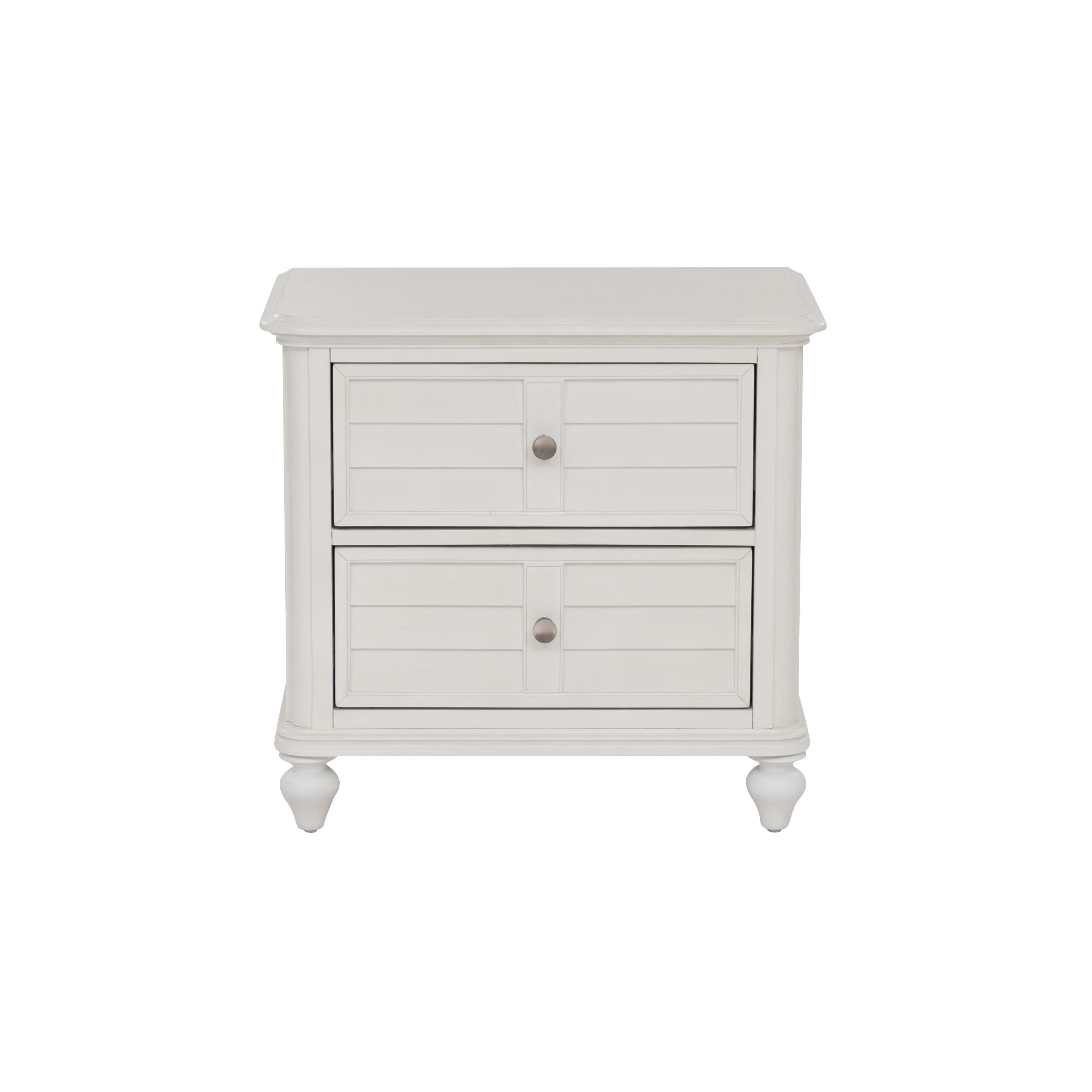 Linon 28" 2 Drawer Nightstand, , large