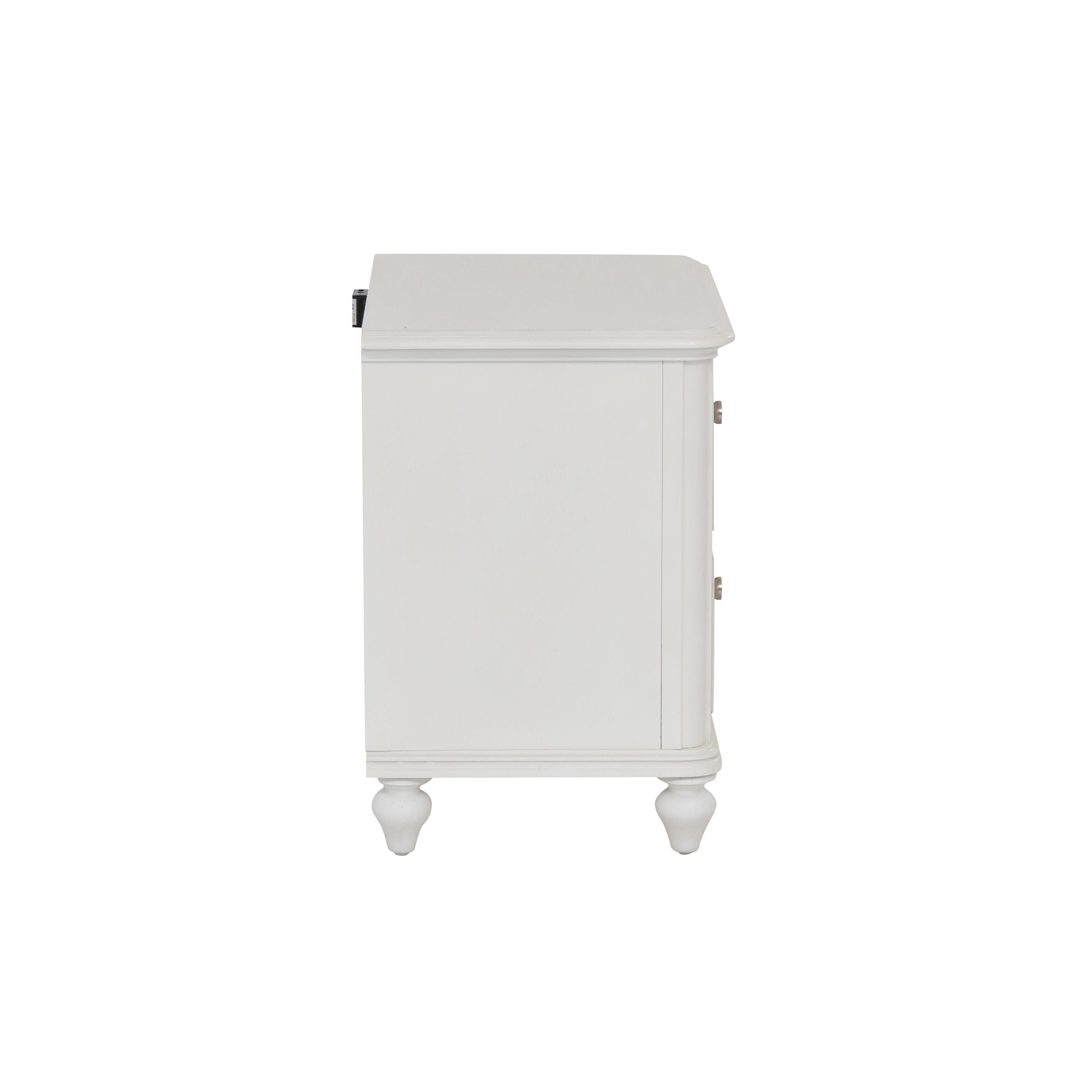 Linon 28" 2 Drawer Nightstand, , large