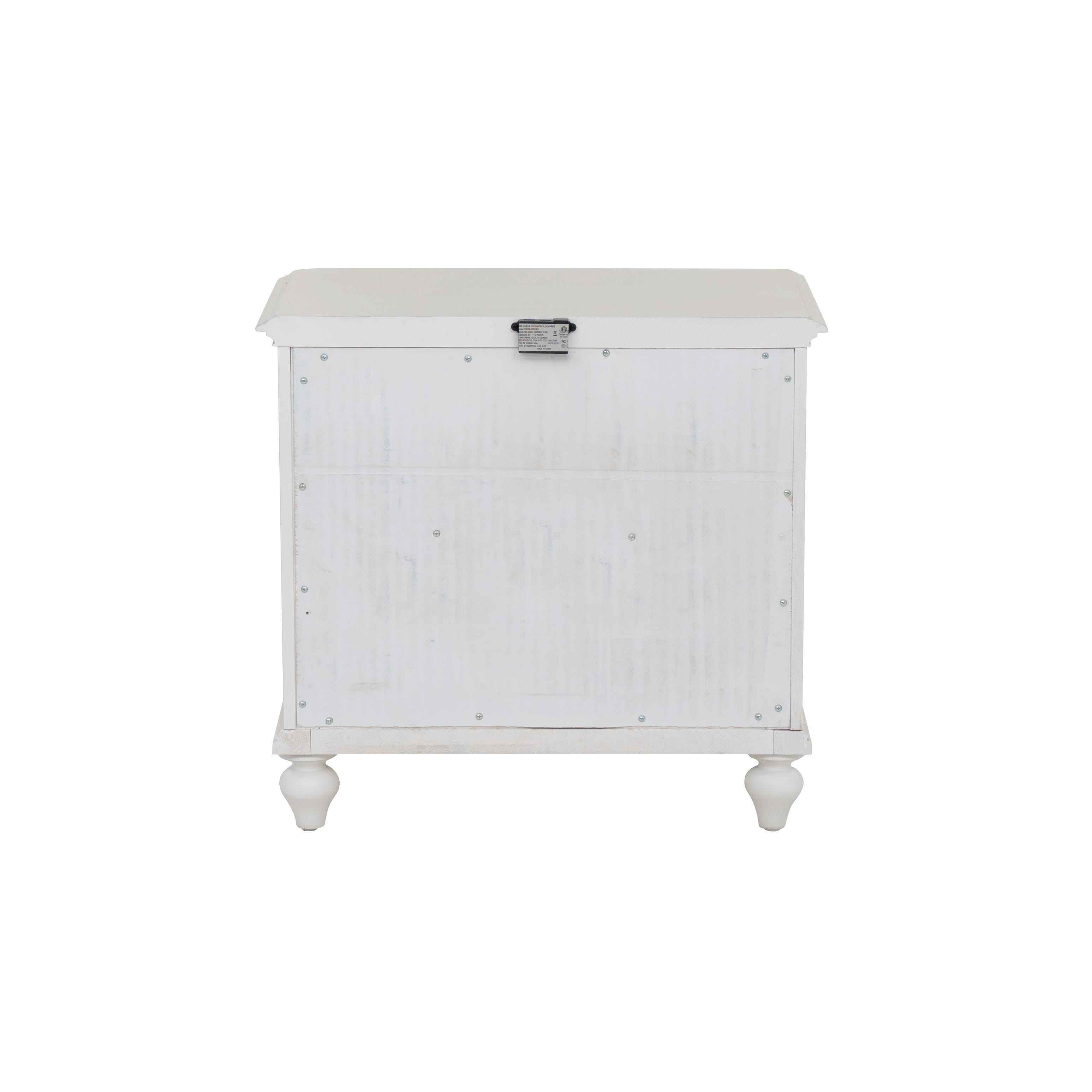 Linon 28" 2 Drawer Nightstand, , large