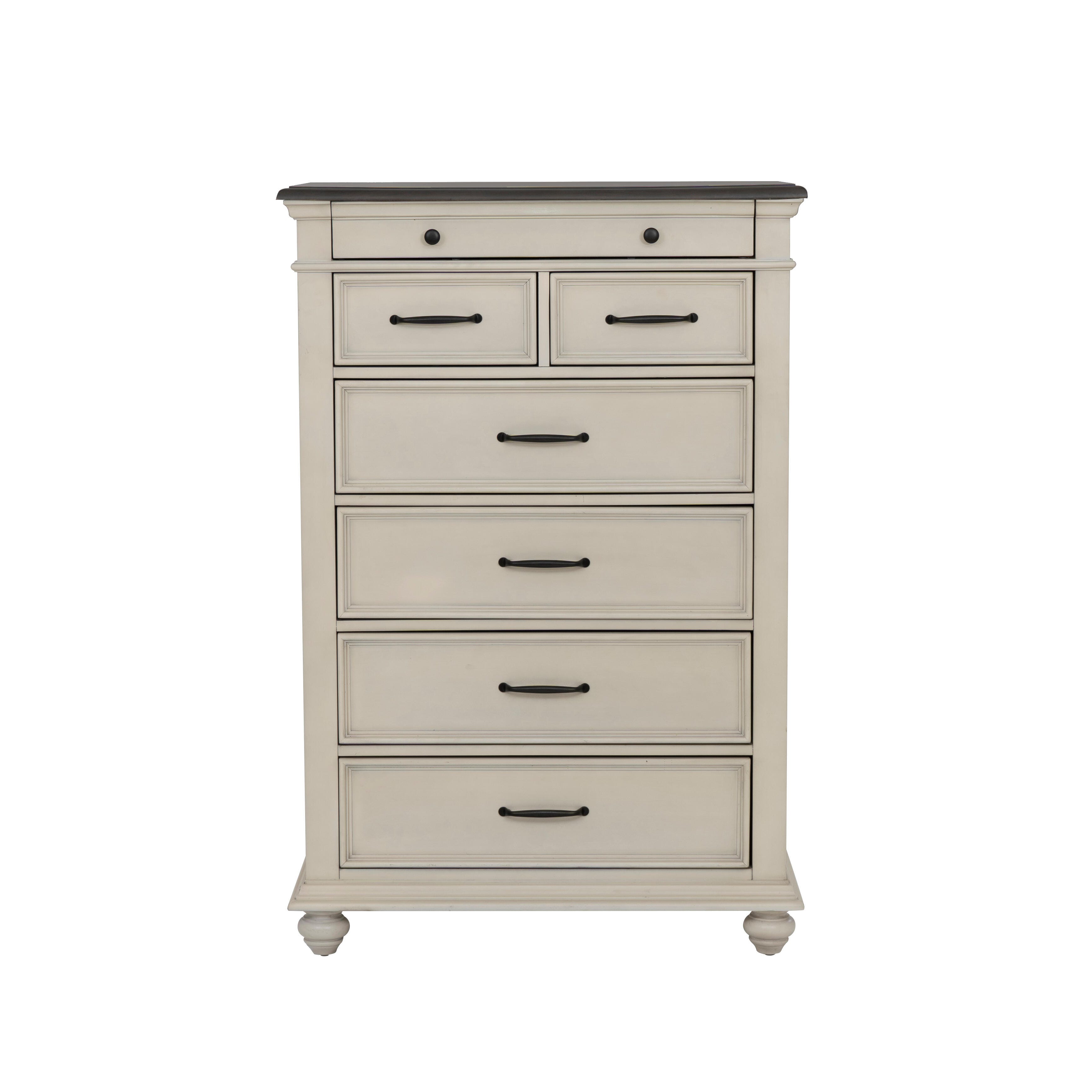 Linon Ellington 7 Drawer Chest of Drawers, , large