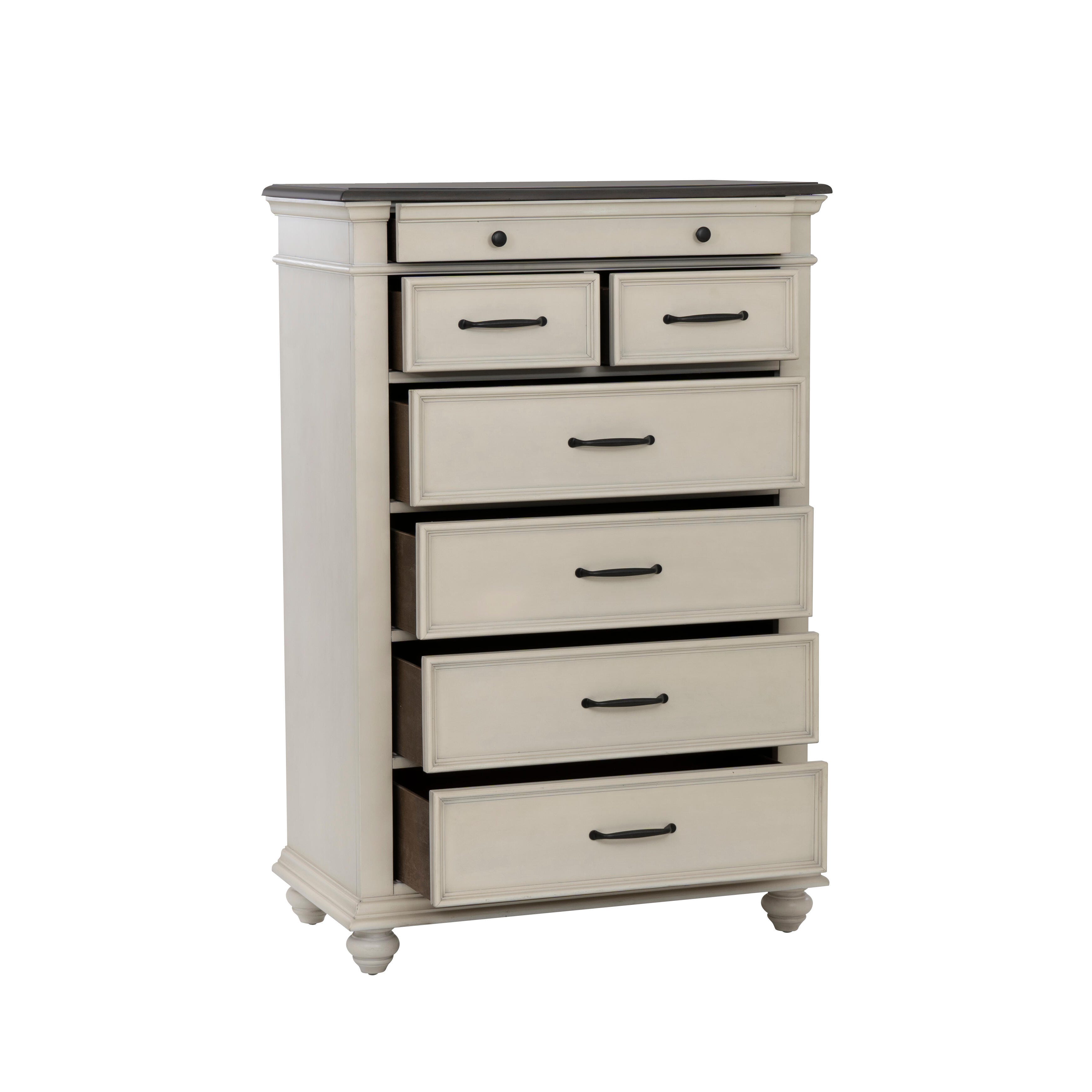 Linon Ellington 7 Drawer Chest of Drawers, , large