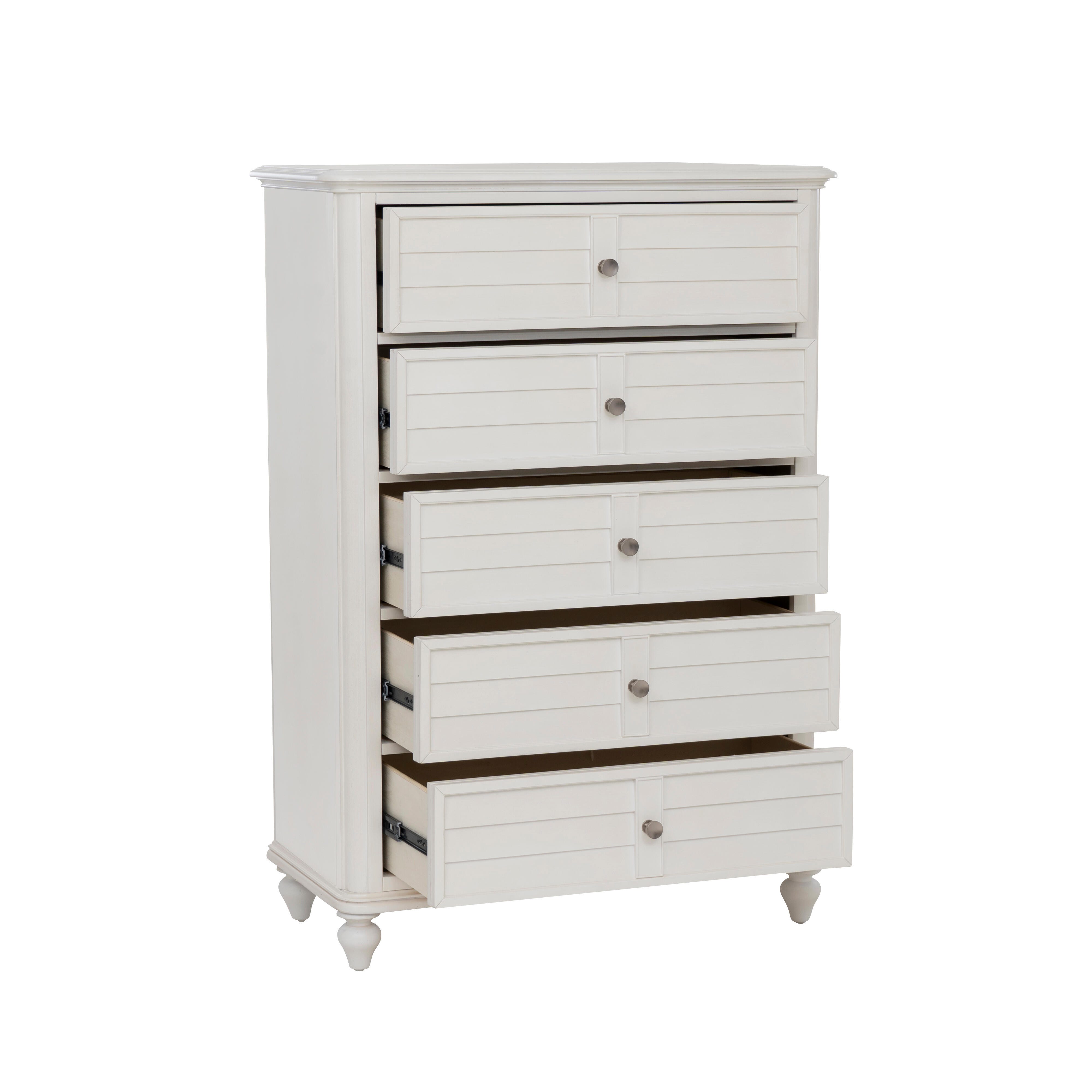 Linon Nori 5 Drawer Chest of Drawers, , large