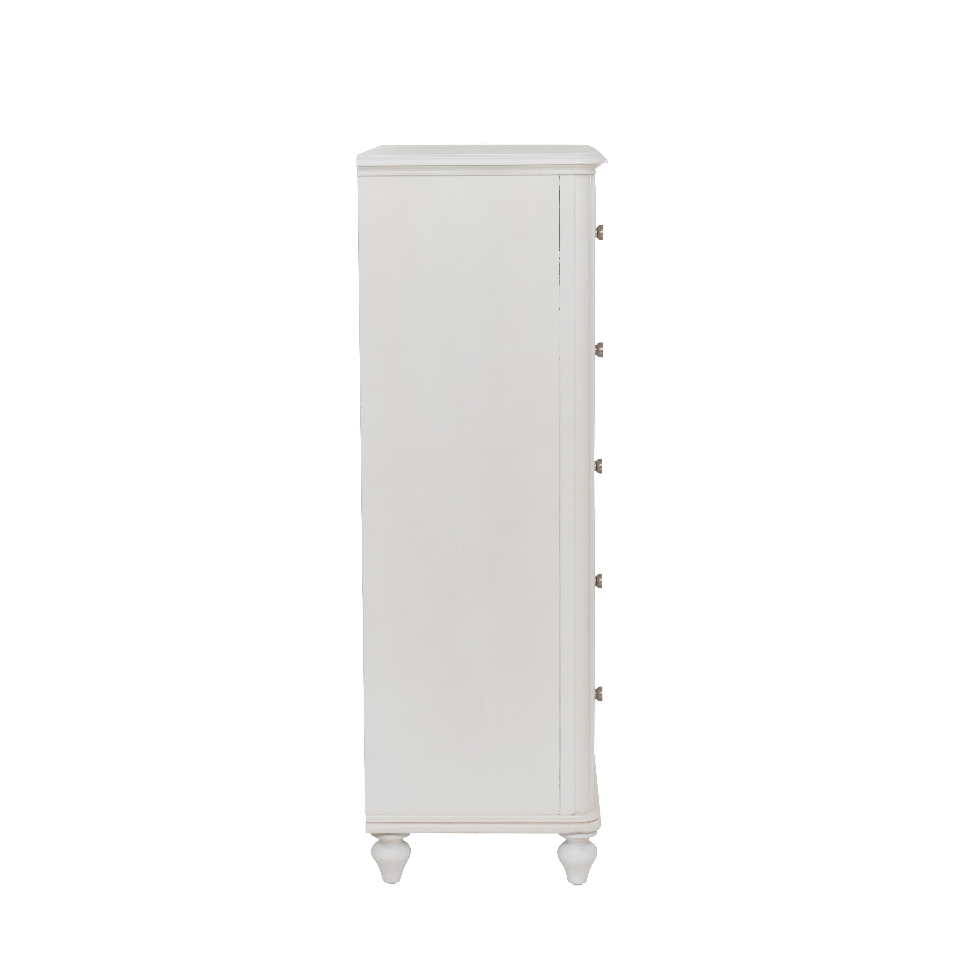 Linon Nori 5 Drawer Chest of Drawers, , large
