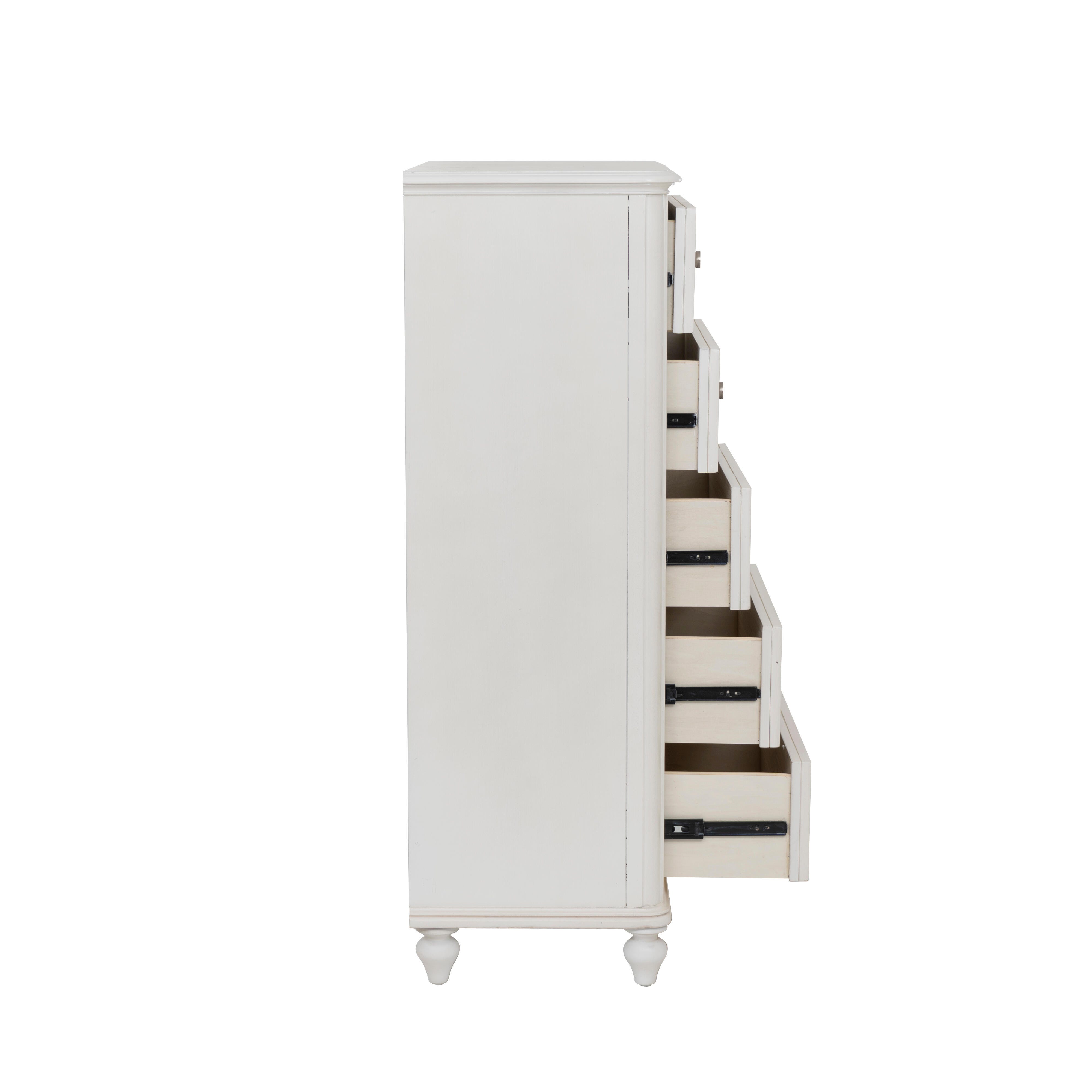 Linon Nori 5 Drawer Chest of Drawers, , large