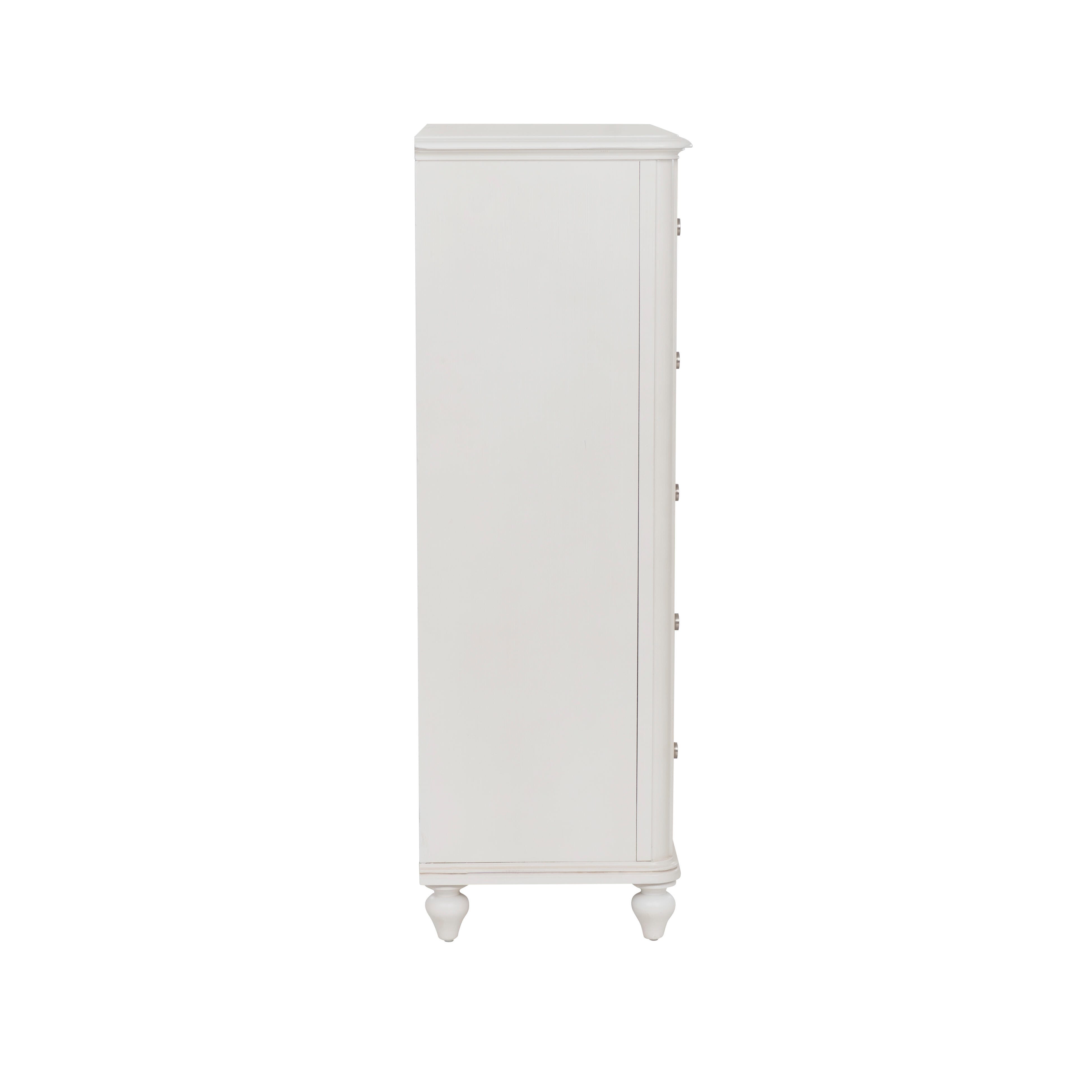 Linon Nori Solid 5 Drawer Chest of Drawers, , large