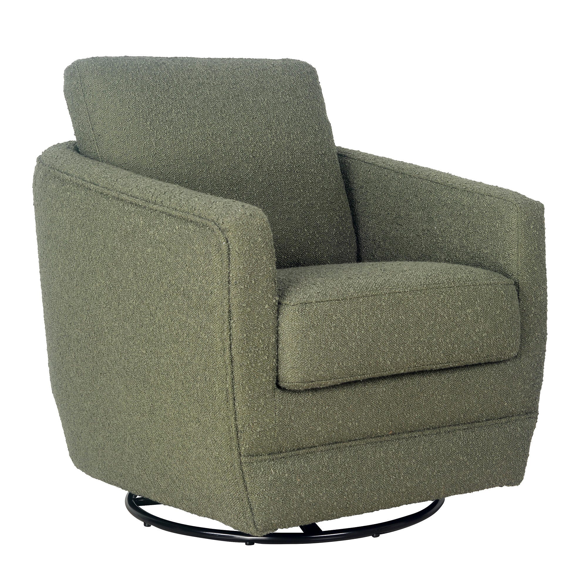 Second Story Home Gogh Swivel Glider Chair, Sage, large