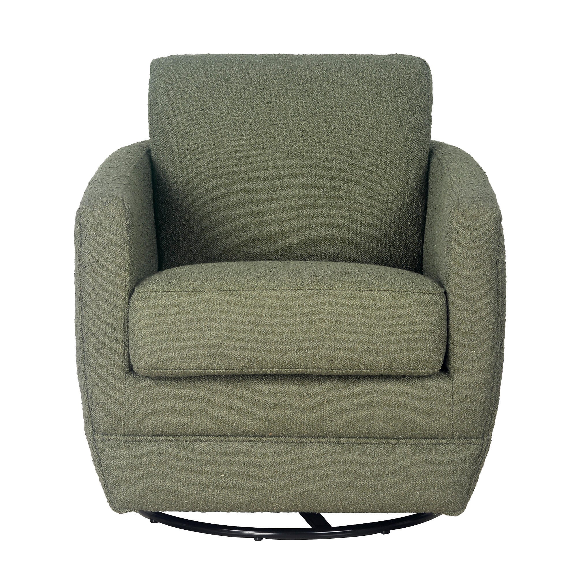 Second Story Home Gogh Swivel Glider Chair, Sage, large