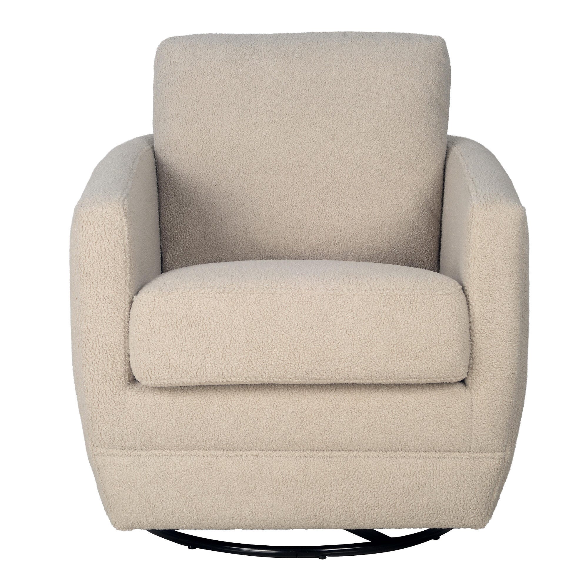 Second Story Home Gogh Swivel Glider Chair, Taupe, large