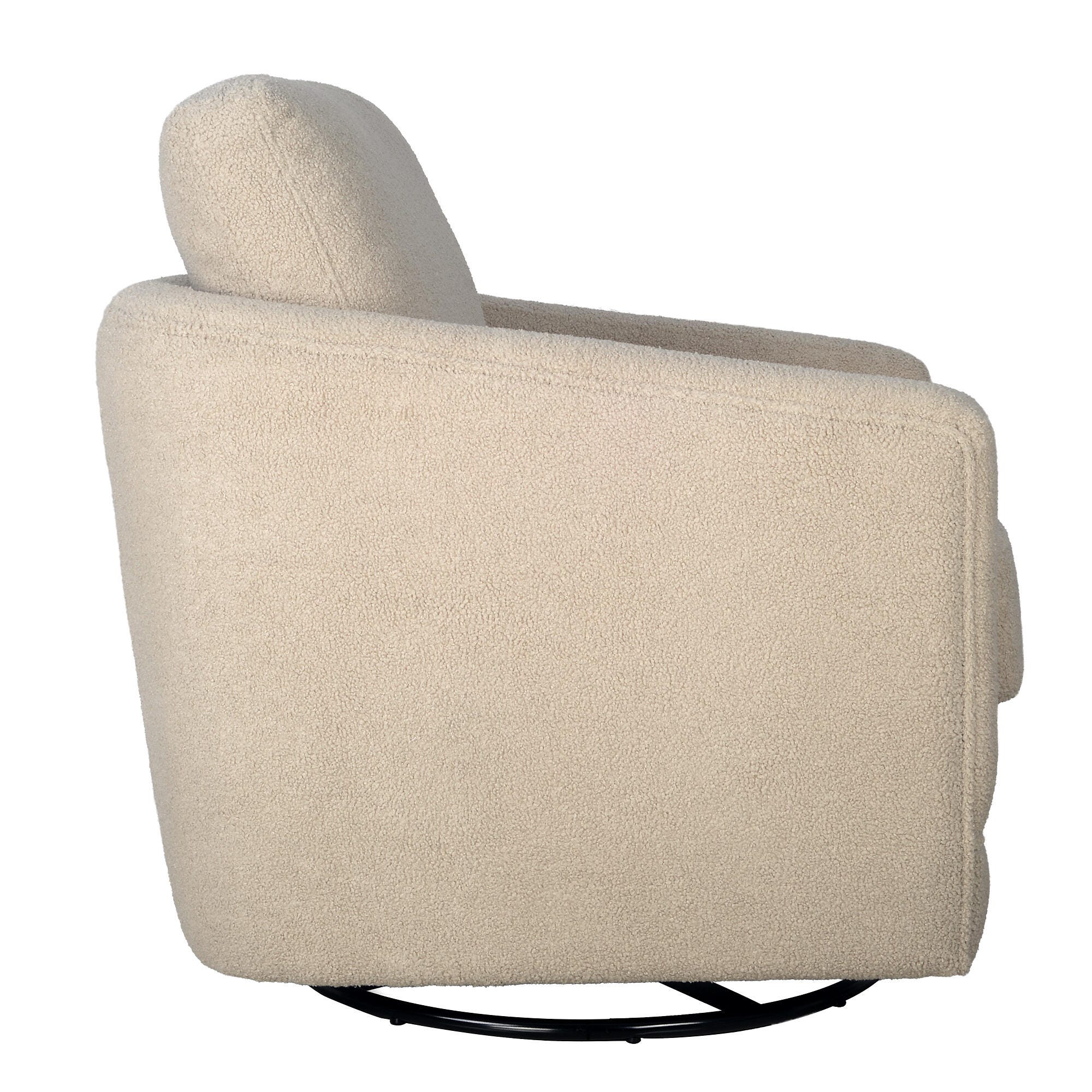 Second Story Home Gogh Swivel Glider Chair, Taupe, large