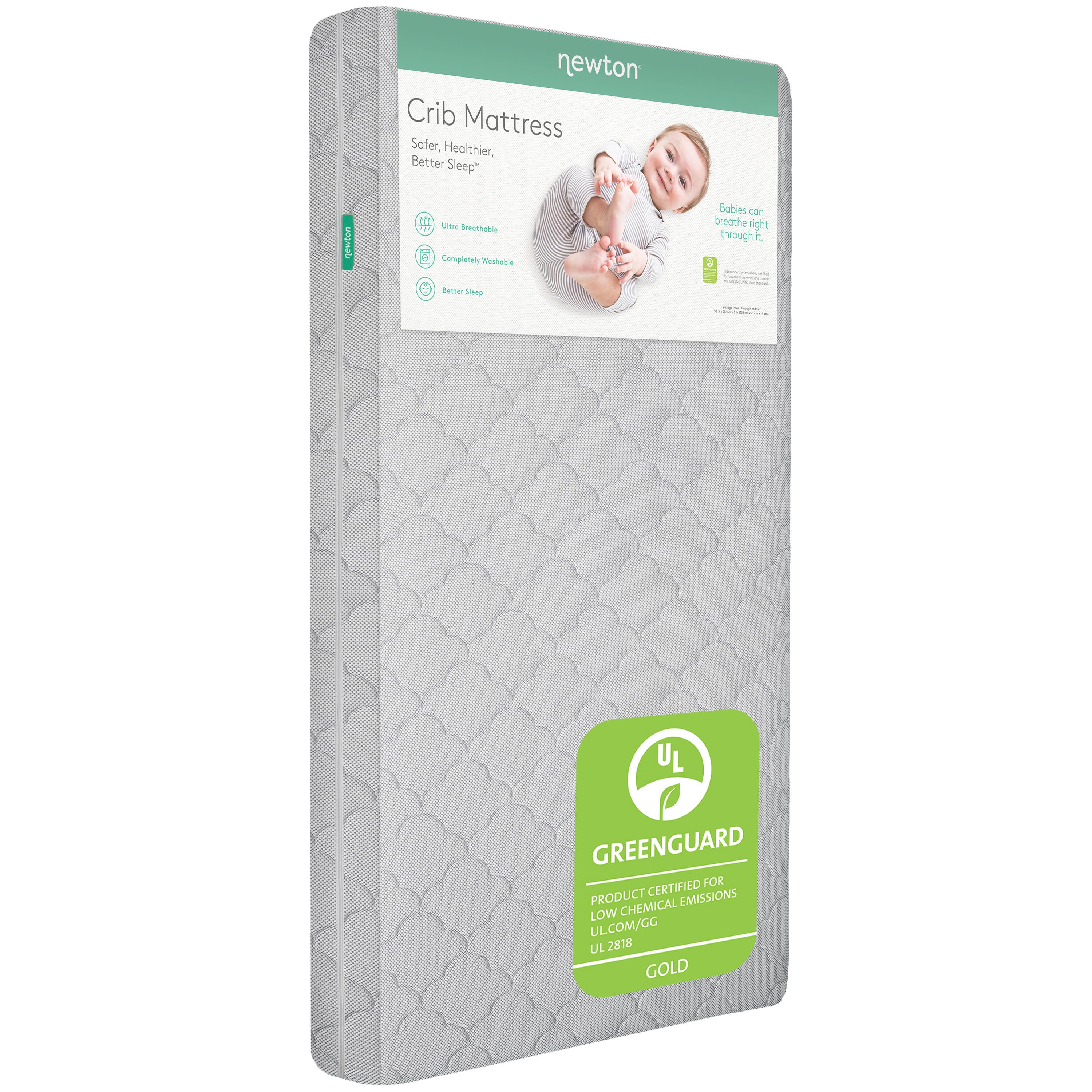 Newton Baby Original Mattress, Gray, large