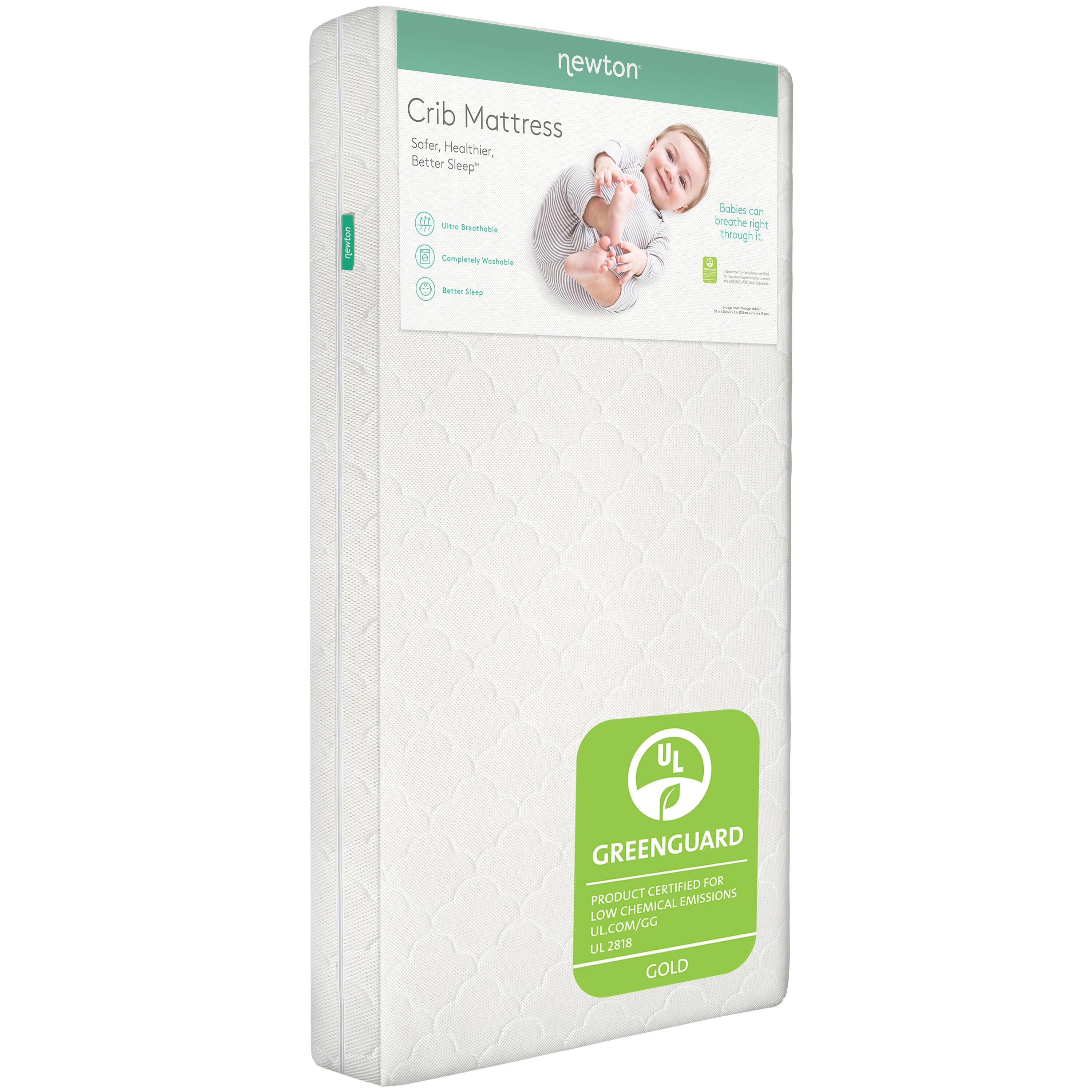 Newton Baby Original Mattress, White, large
