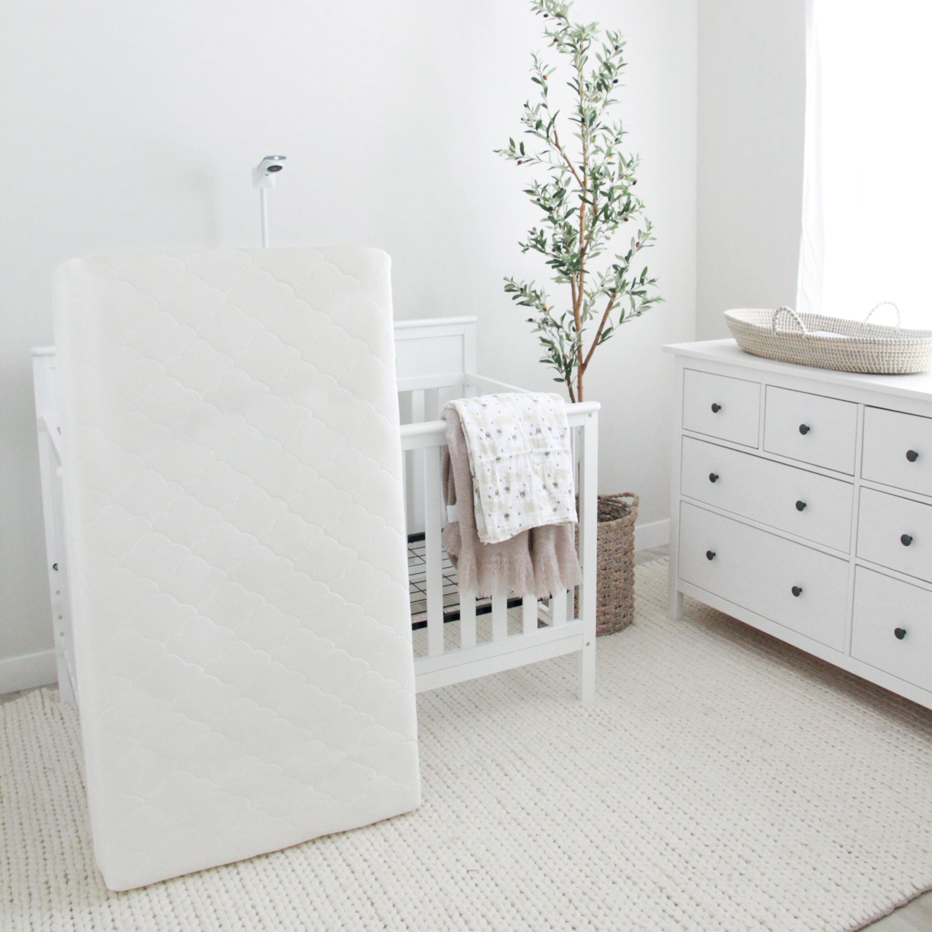 Newton Baby Waterproof Mattress, White, large