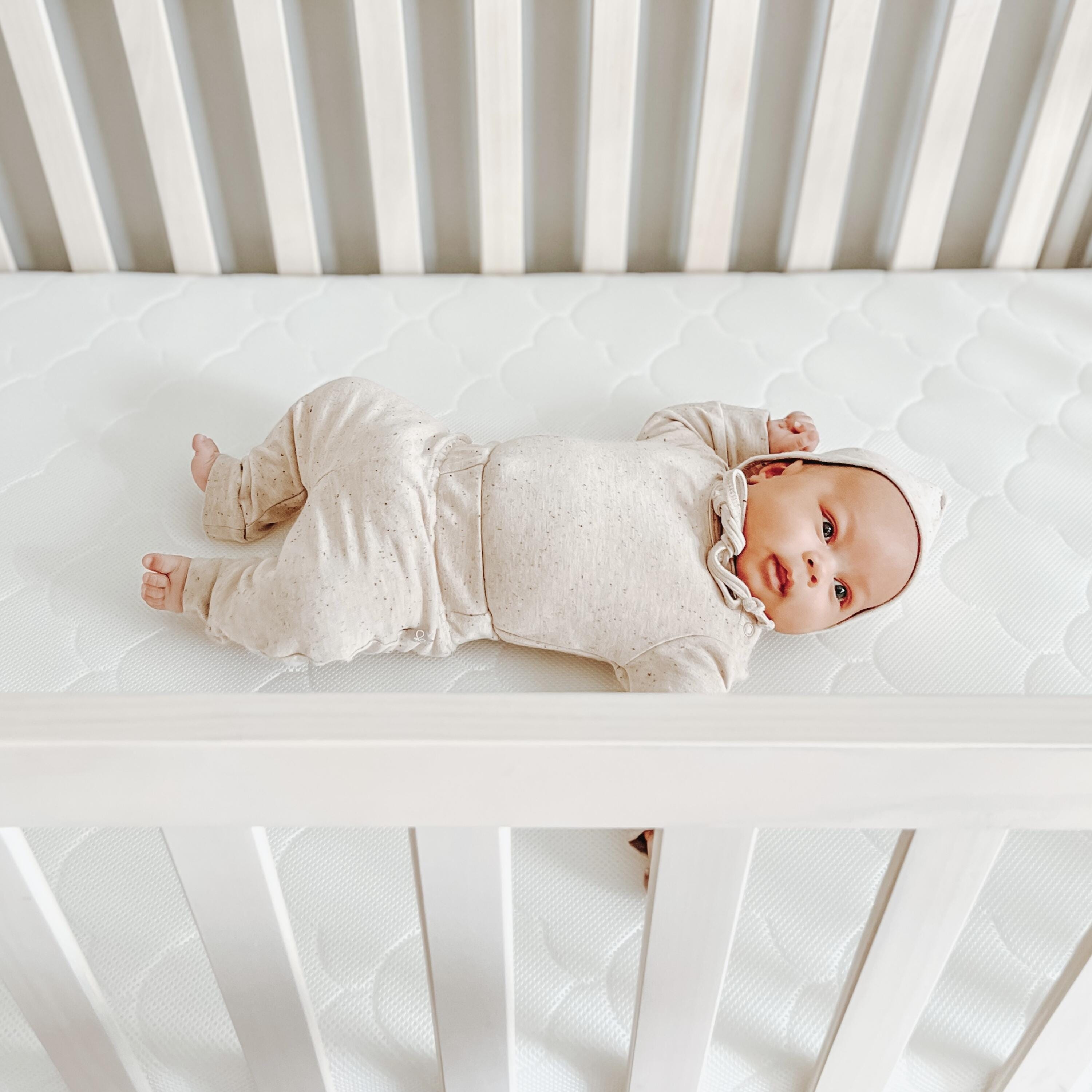 Newton Baby Waterproof Mattress, White, large
