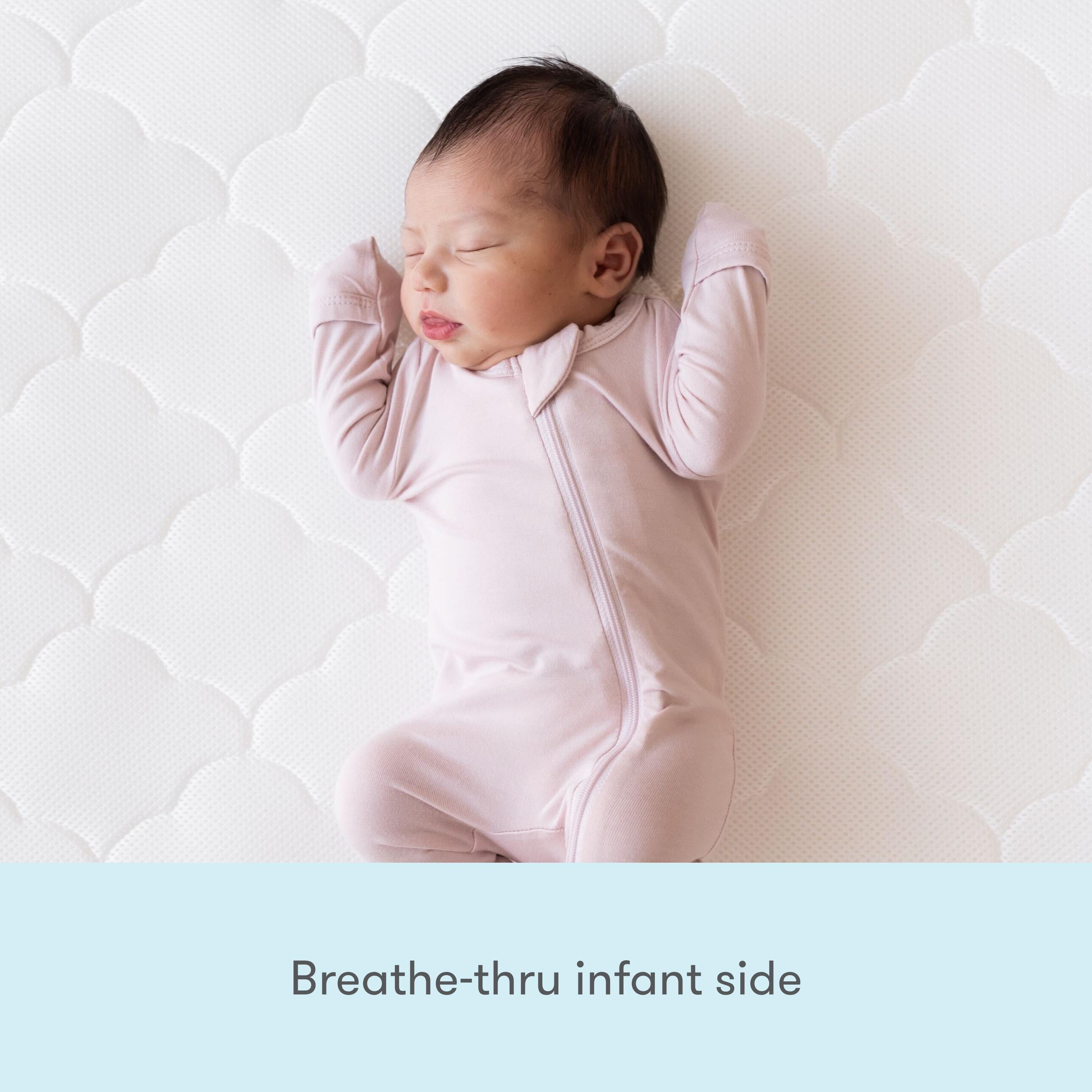 Newton Baby Waterproof Mattress, White, large