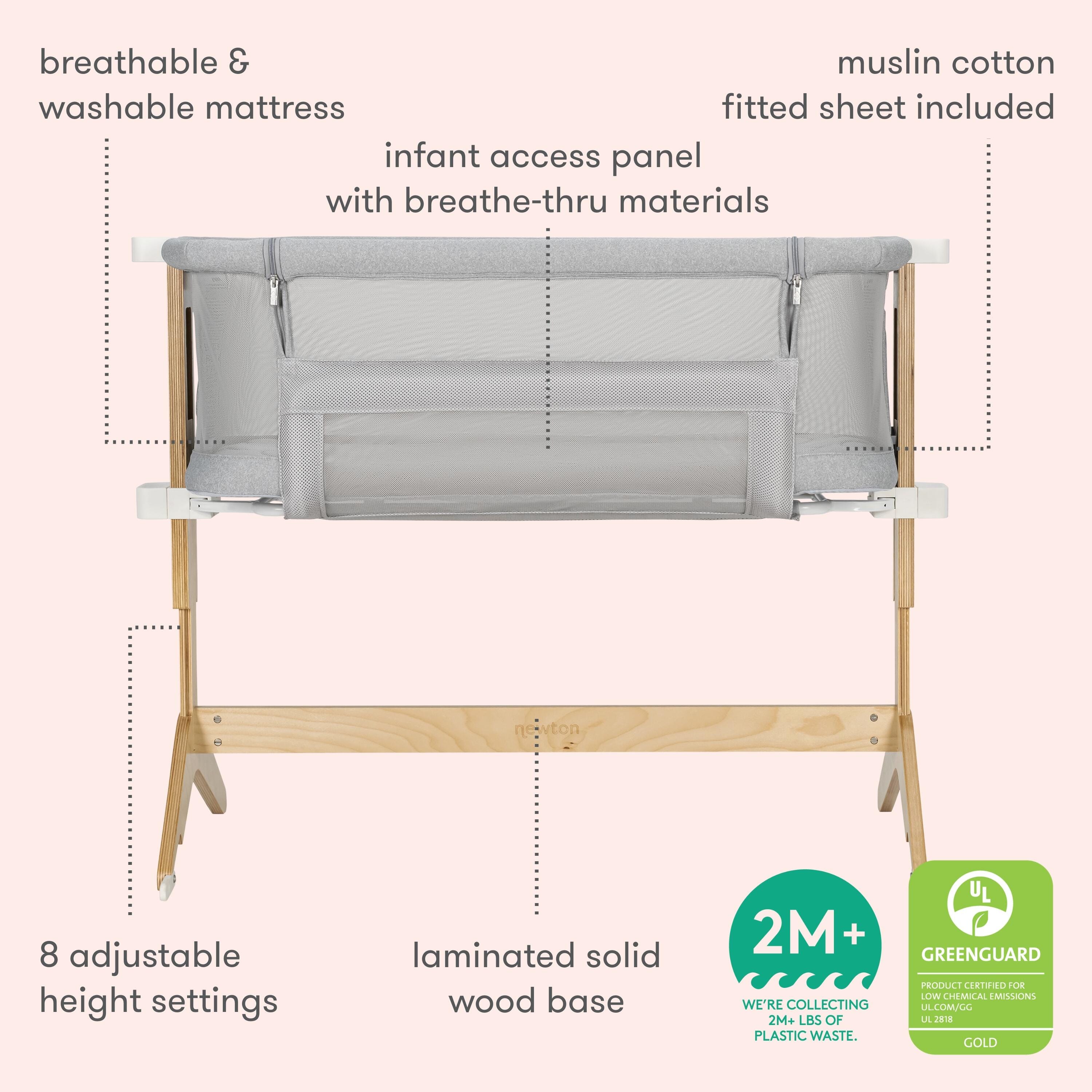 Newton Baby Bassinet and Bedside Sleeper, , large