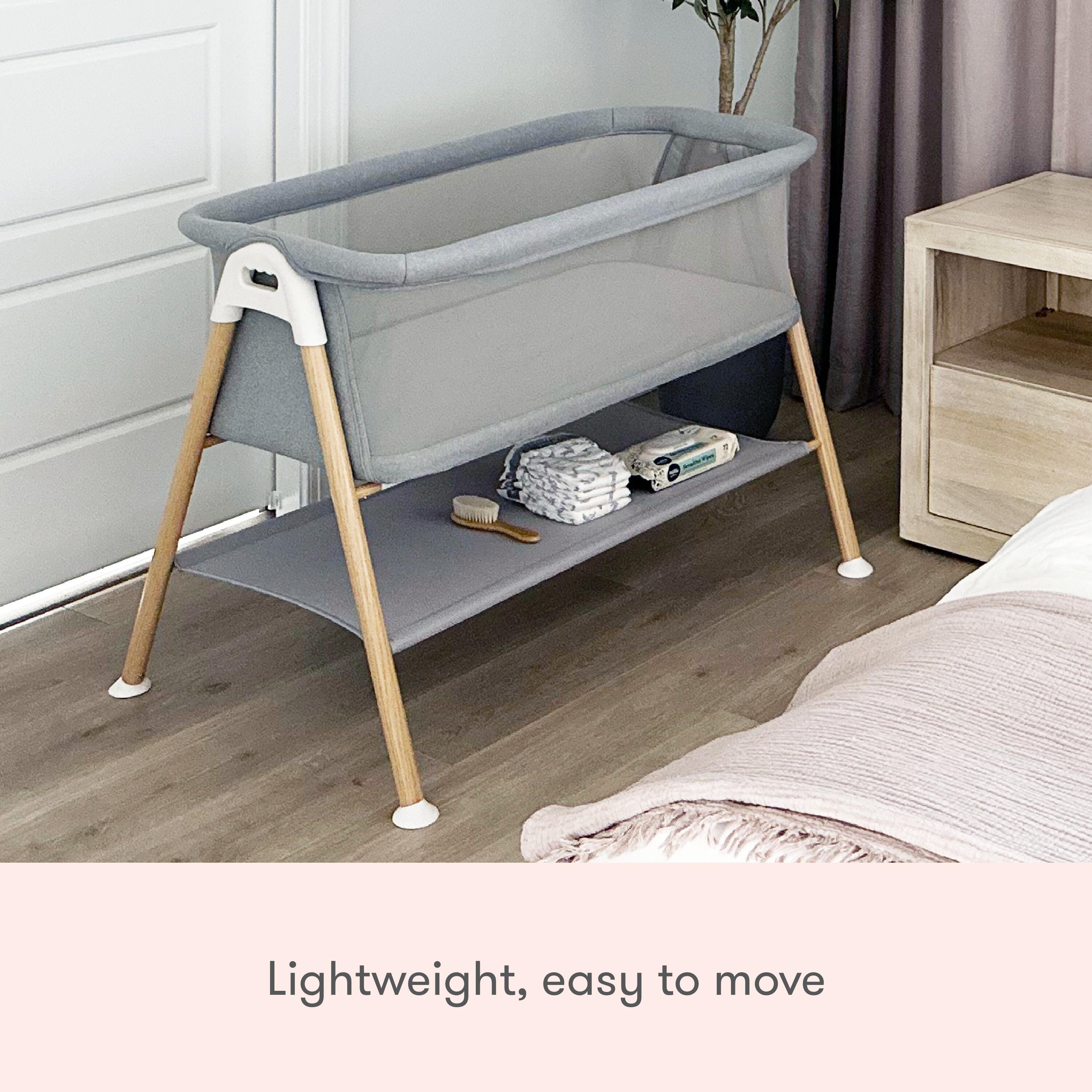 Newton Baby Essential Bassinet, Gray, large