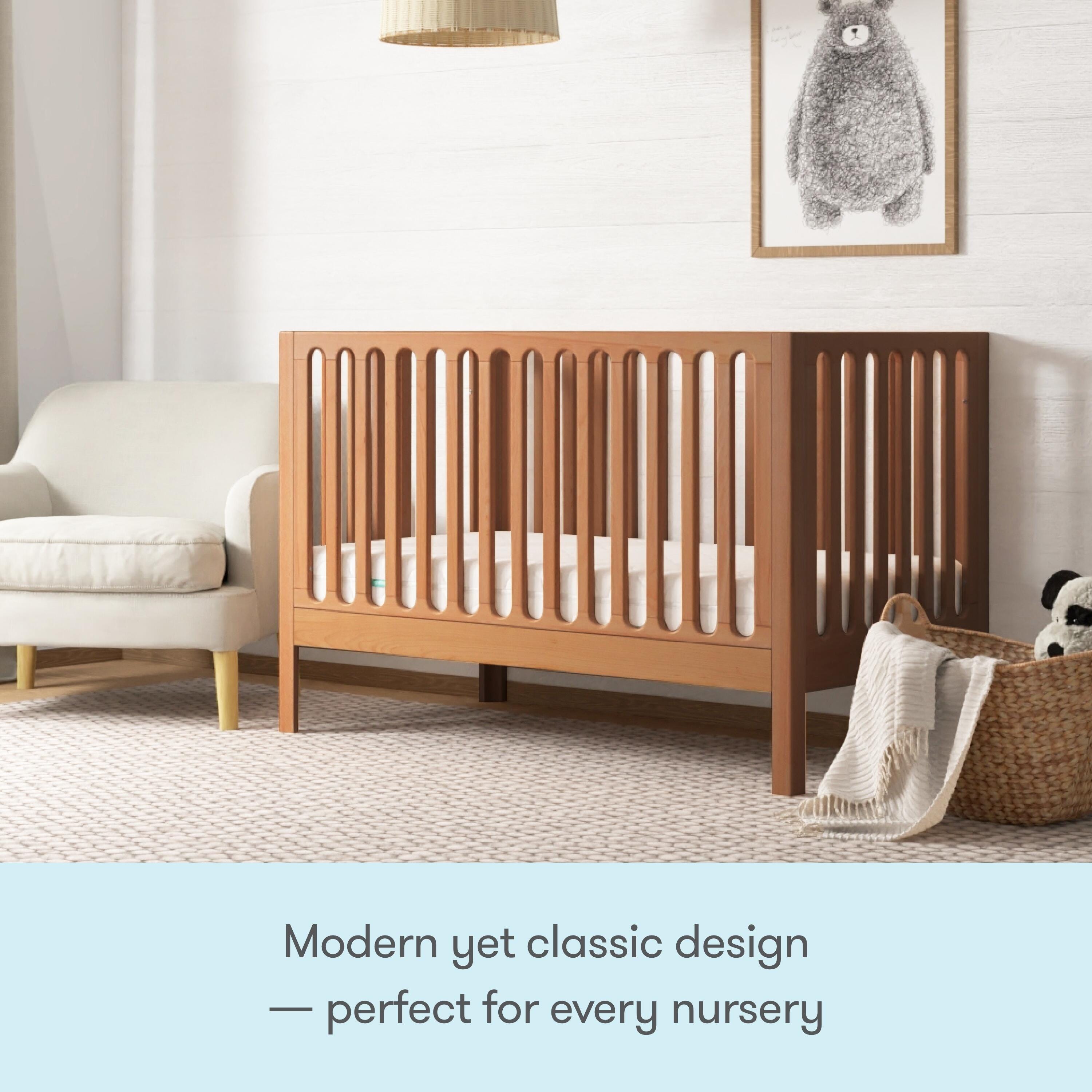 Newton Baby Galileo Convertible Crib, Chestnut, large
