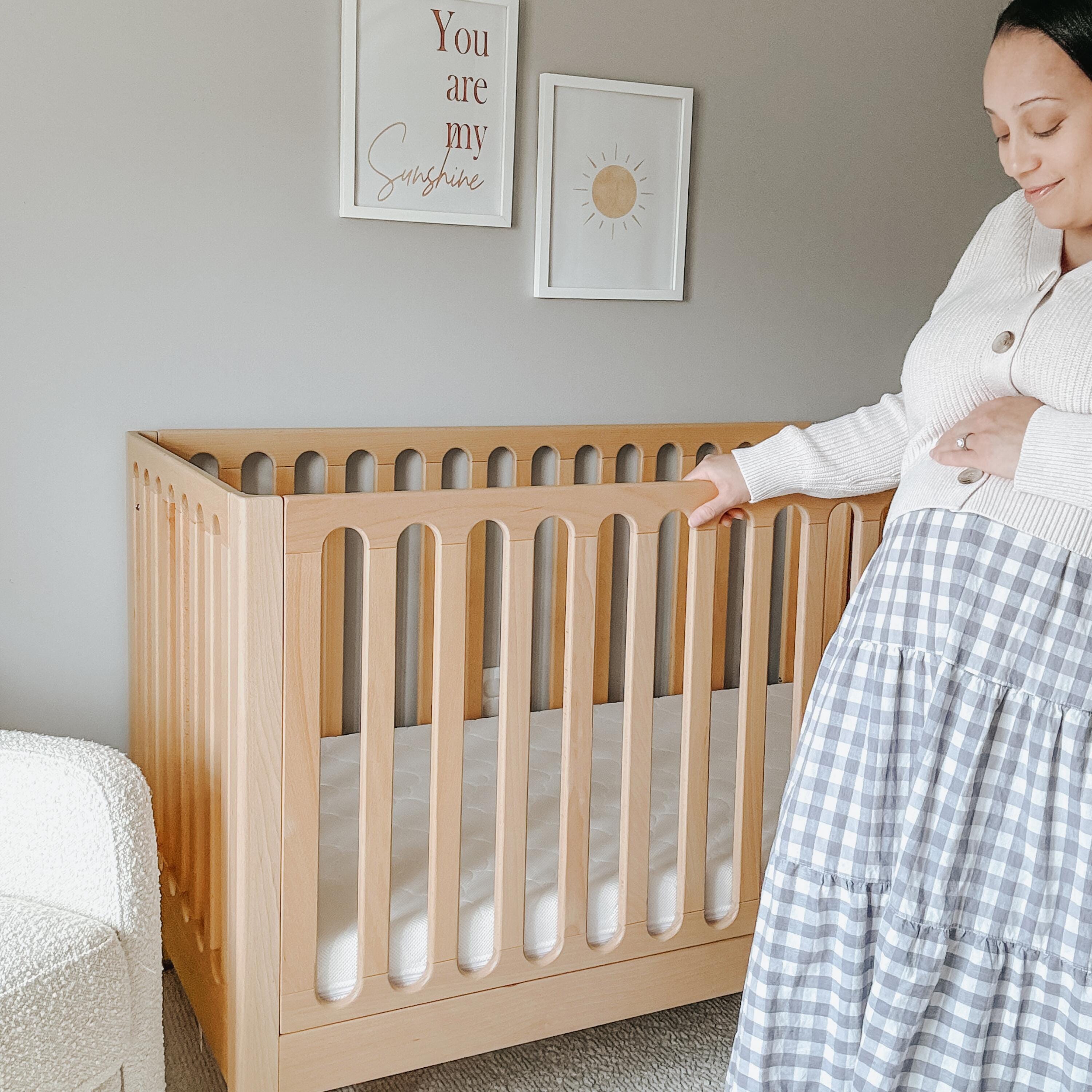 Newton Baby Galileo Convertible Crib, Natural, large