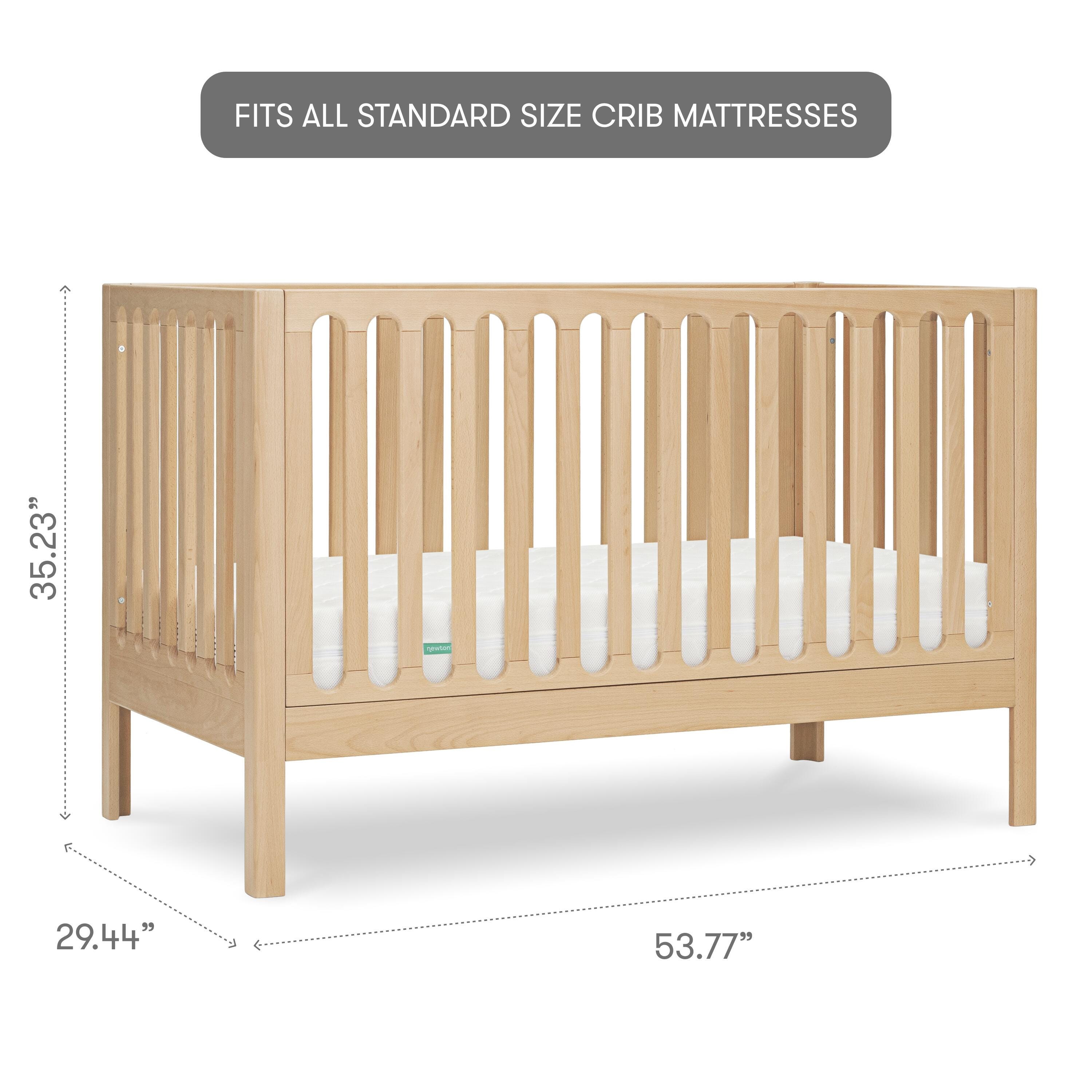 Newton Baby Galileo Convertible Crib, Natural, large