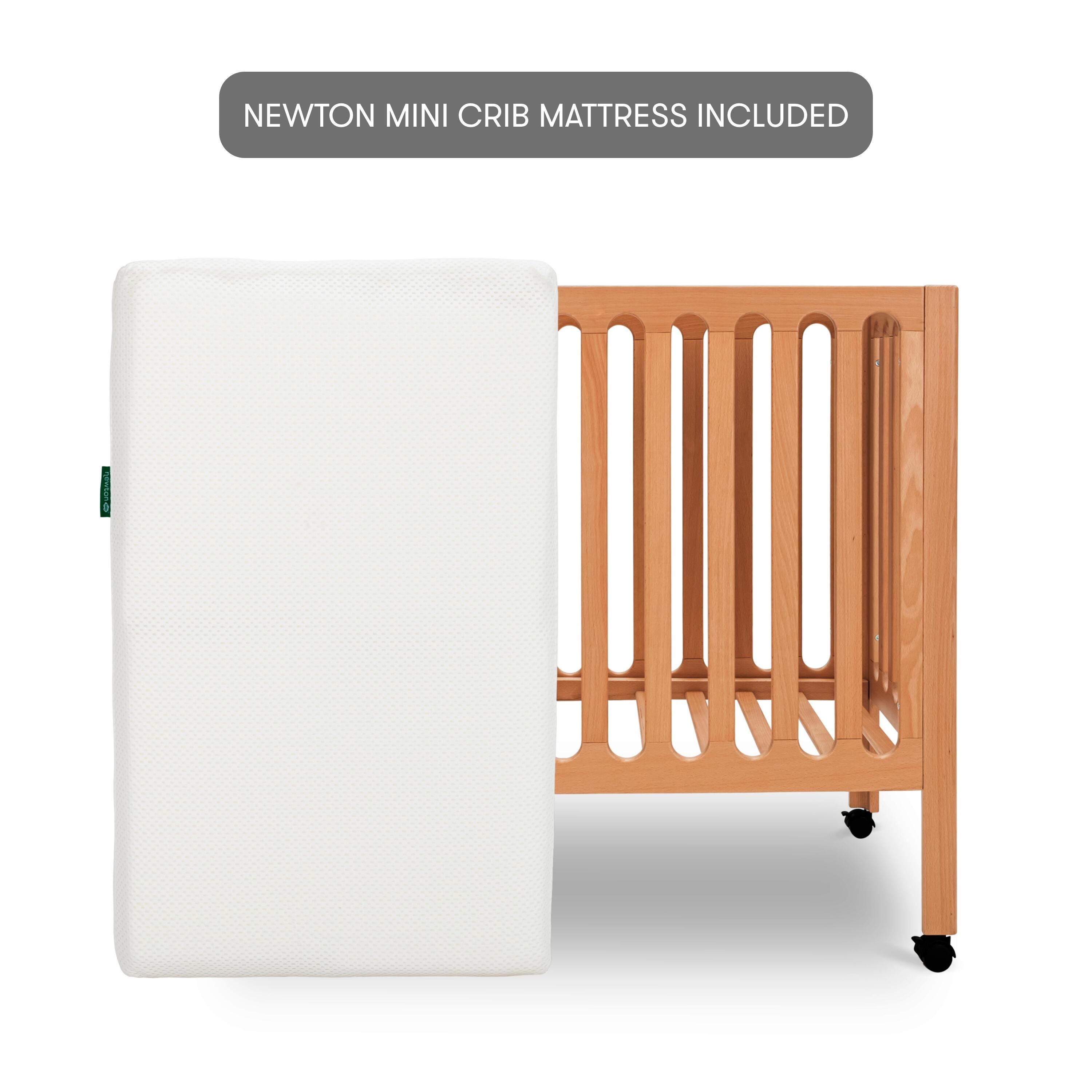 Newton Baby Galileo Mini Crib, Chestnut, large
