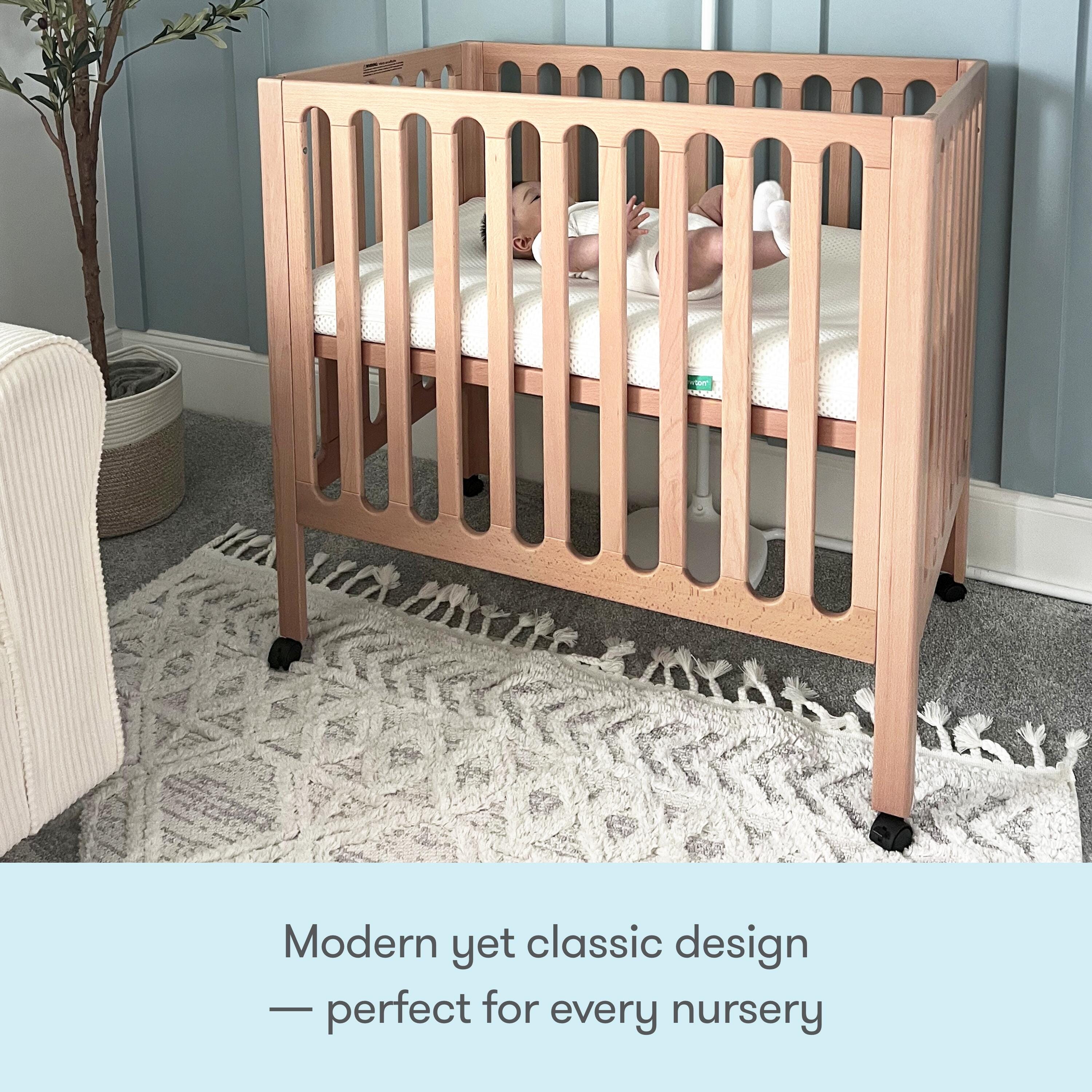 Newton Baby Galileo Mini Crib, Natural, large