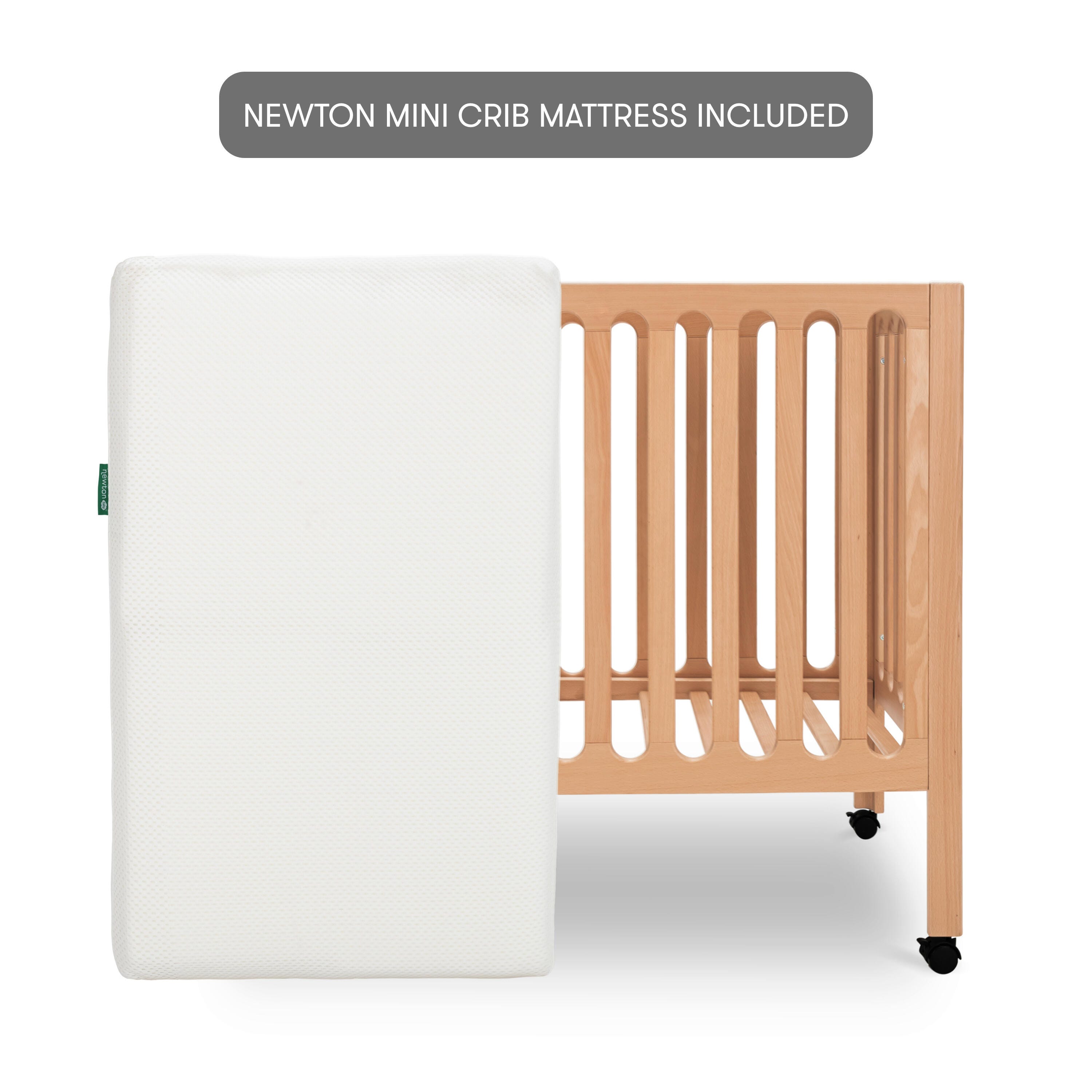 Newton Baby Galileo Mini Crib, Natural, large