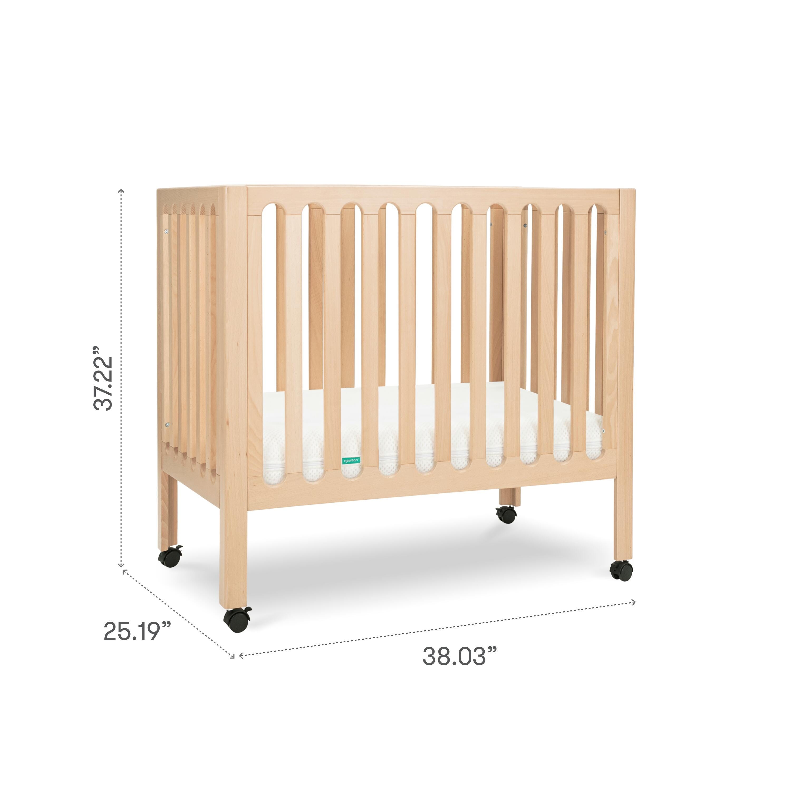 Newton Baby Galileo Mini Crib, Natural, large