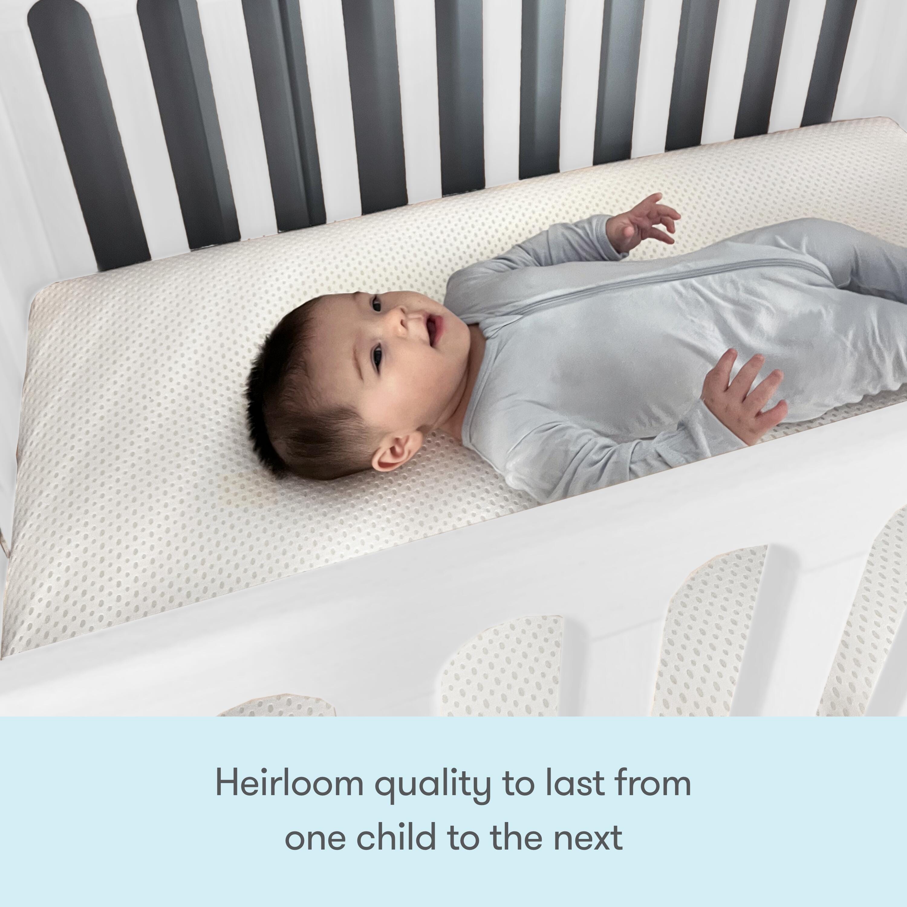 Newton Baby Galileo Mini Crib, White, large