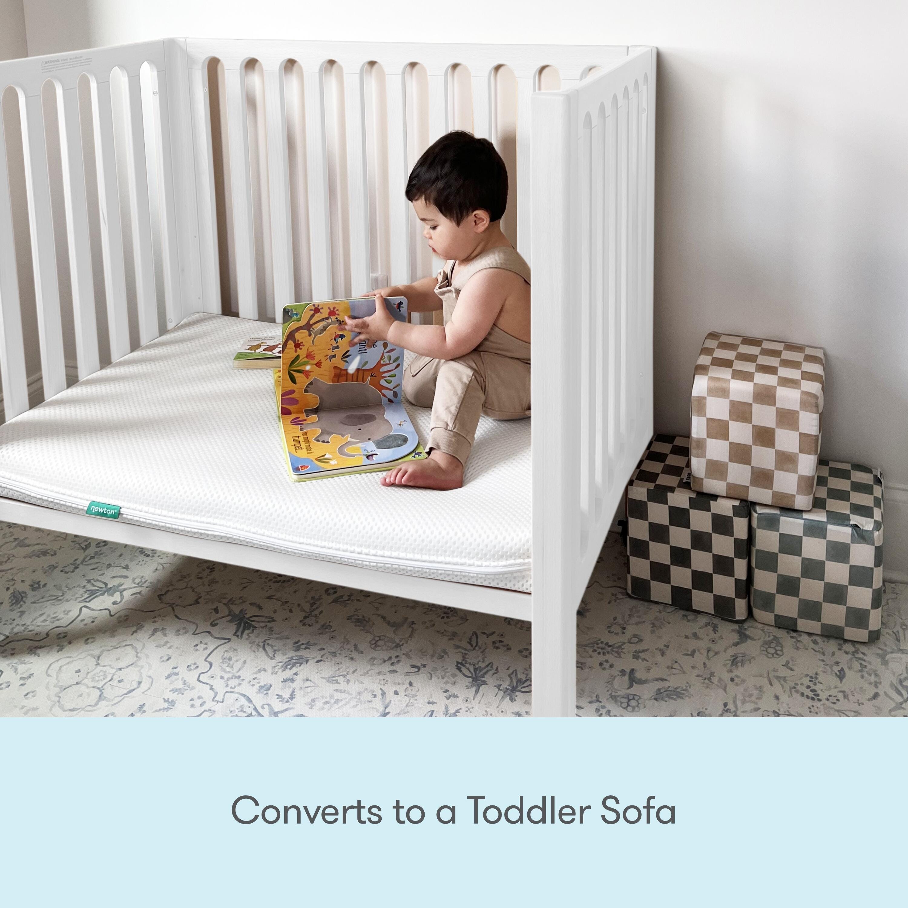 Newton Baby Galileo Mini Crib, White, large