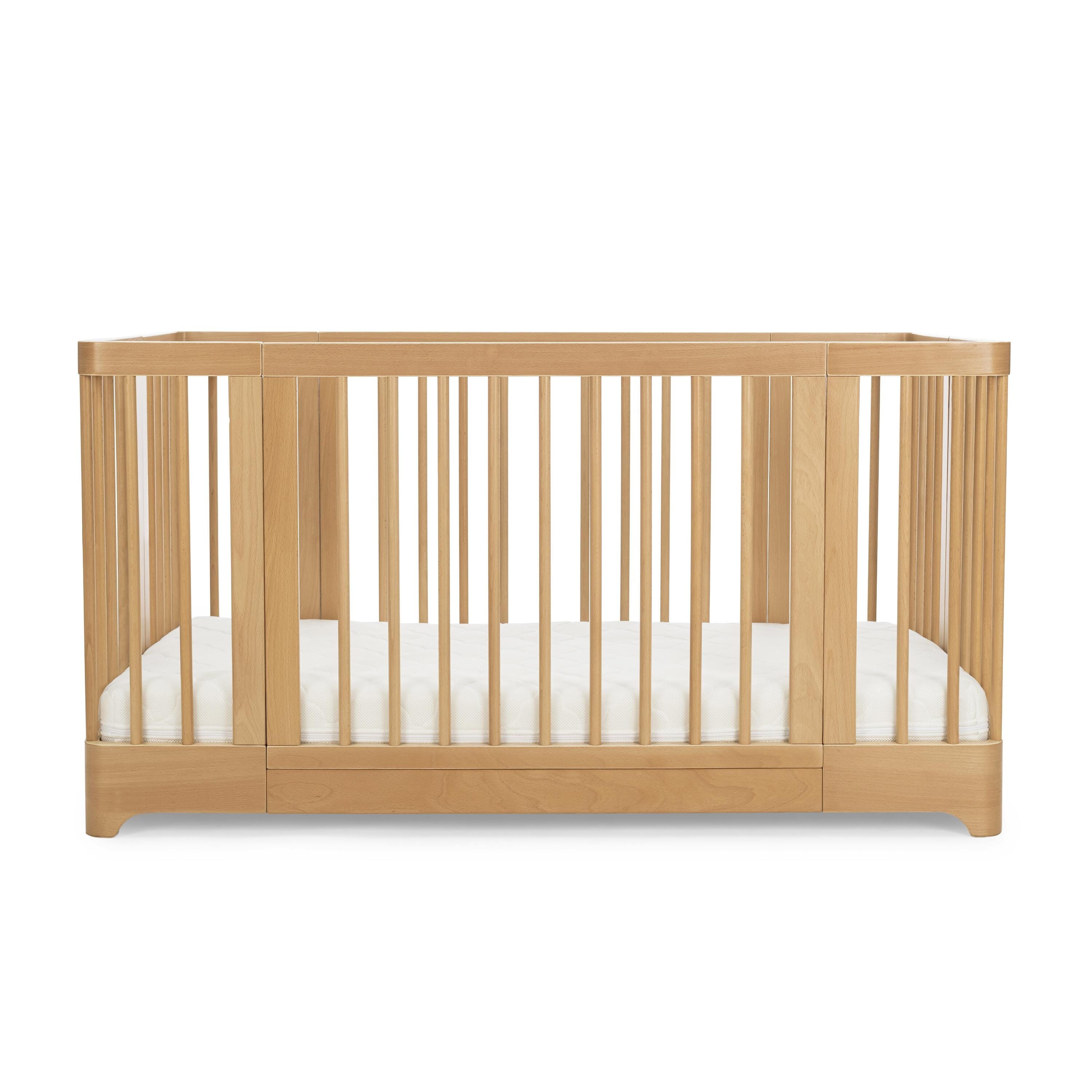 Newton Baby Nest Convertible Crib, Natural, large