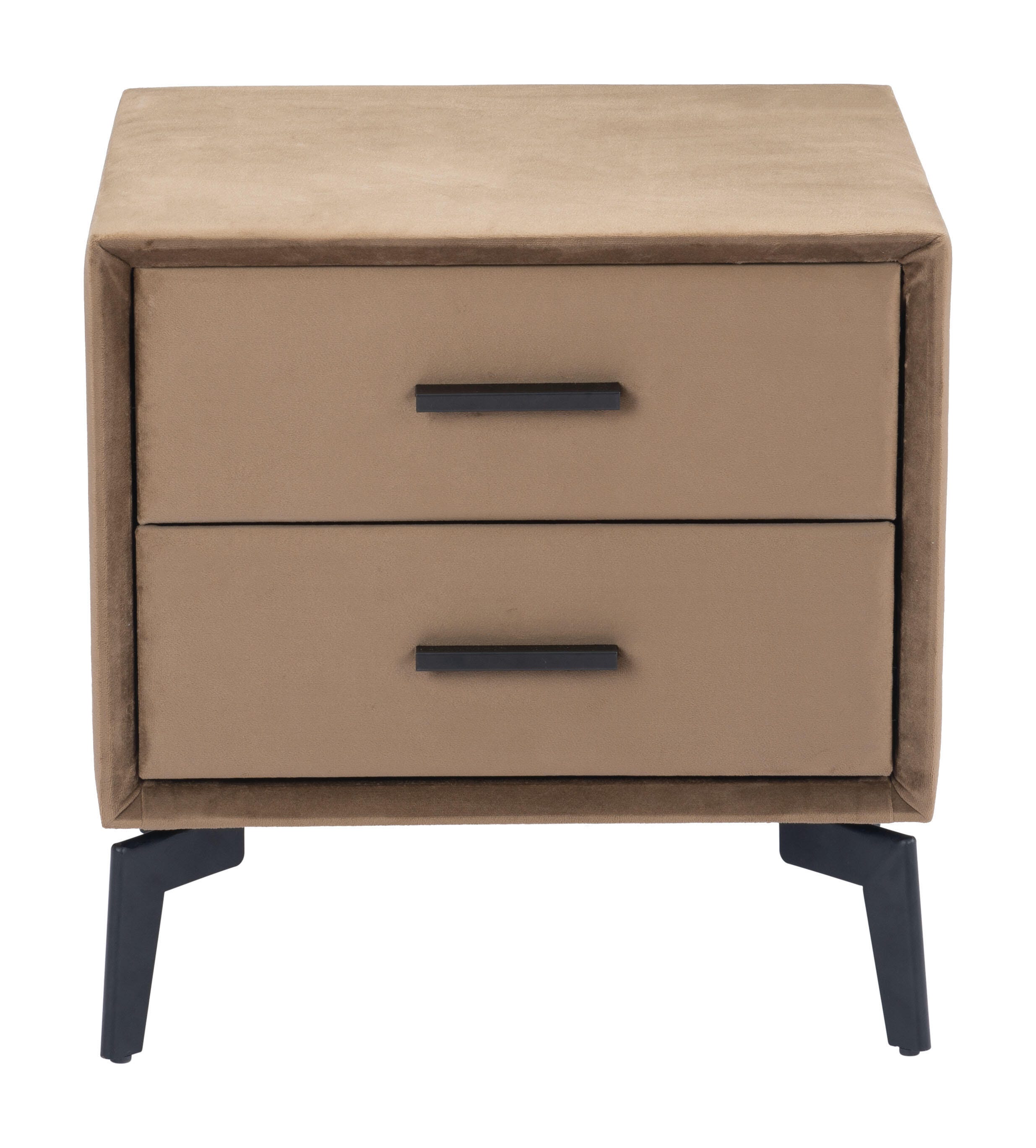 Erika Home ZUO Montana 20" 2 Drawer Nightstand, , large
