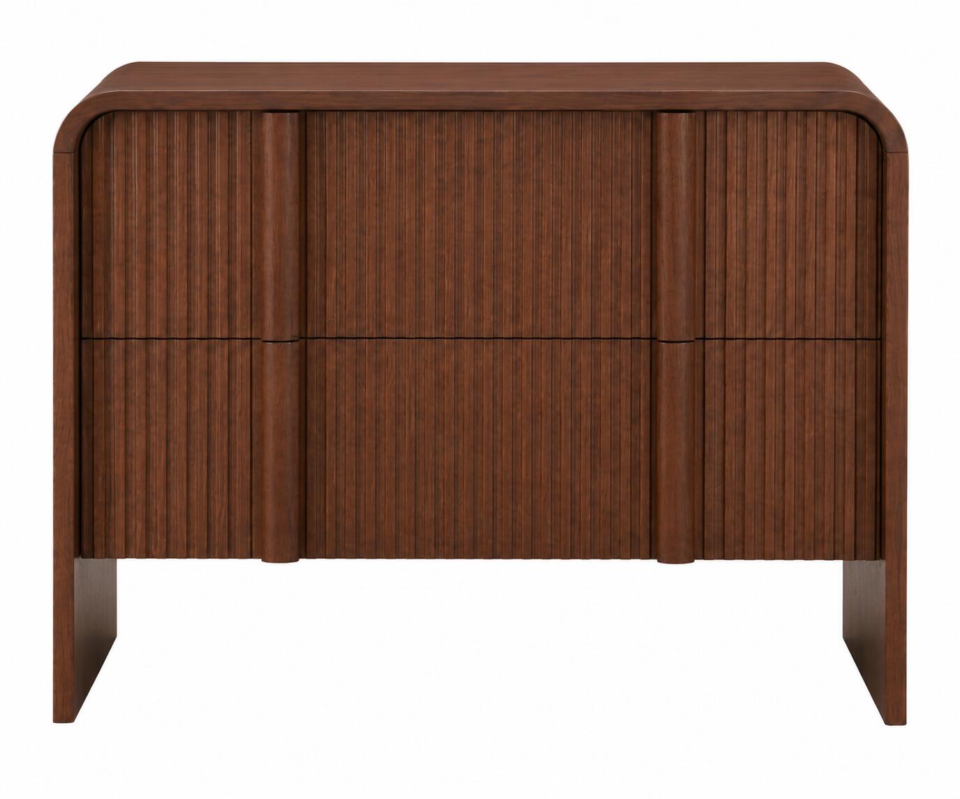 Erika Home ZUO Calipso 24" 2 Drawer Nightstand, , large