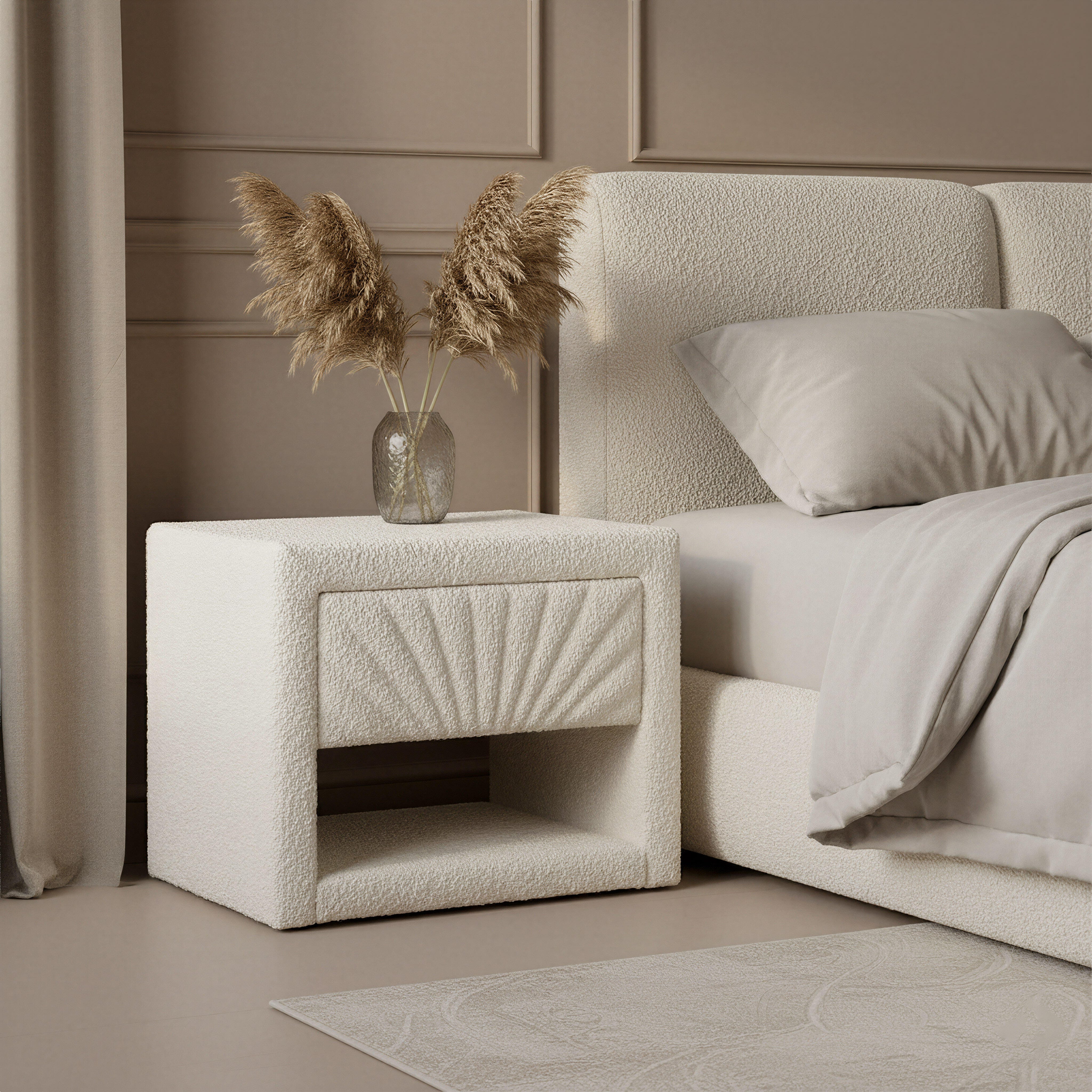 Erika Home ZUO Baris 24" 1 Drawer Nightstand, , rollover