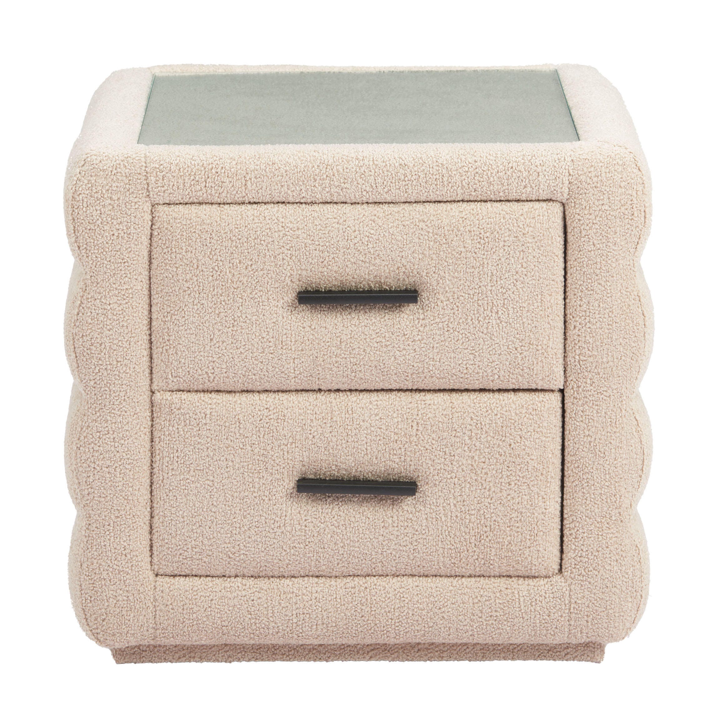 Erika Home ZUO Soffice 19" 2 Drawer Nightstand, , large