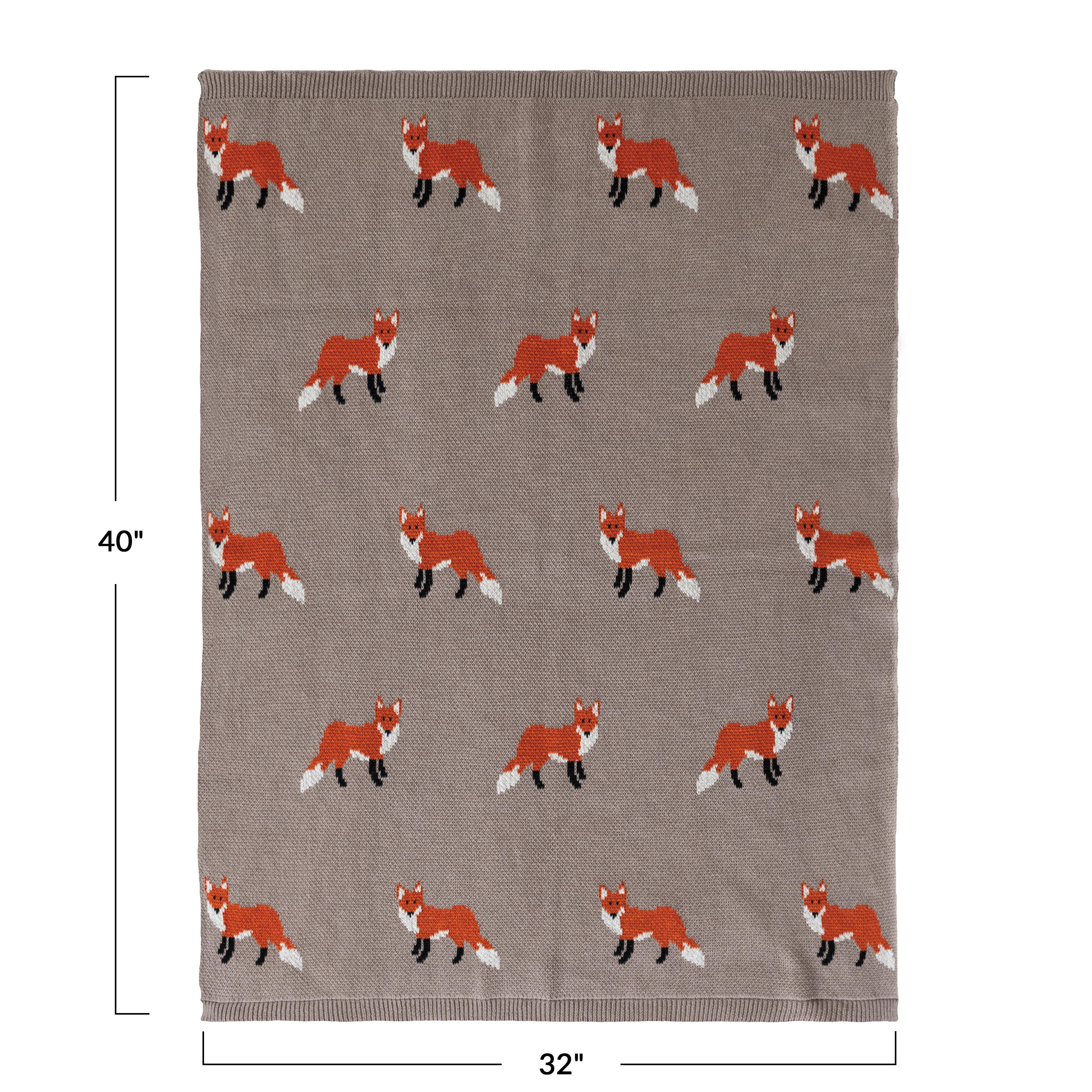 Storied Home Motif Baby Blanket, , large