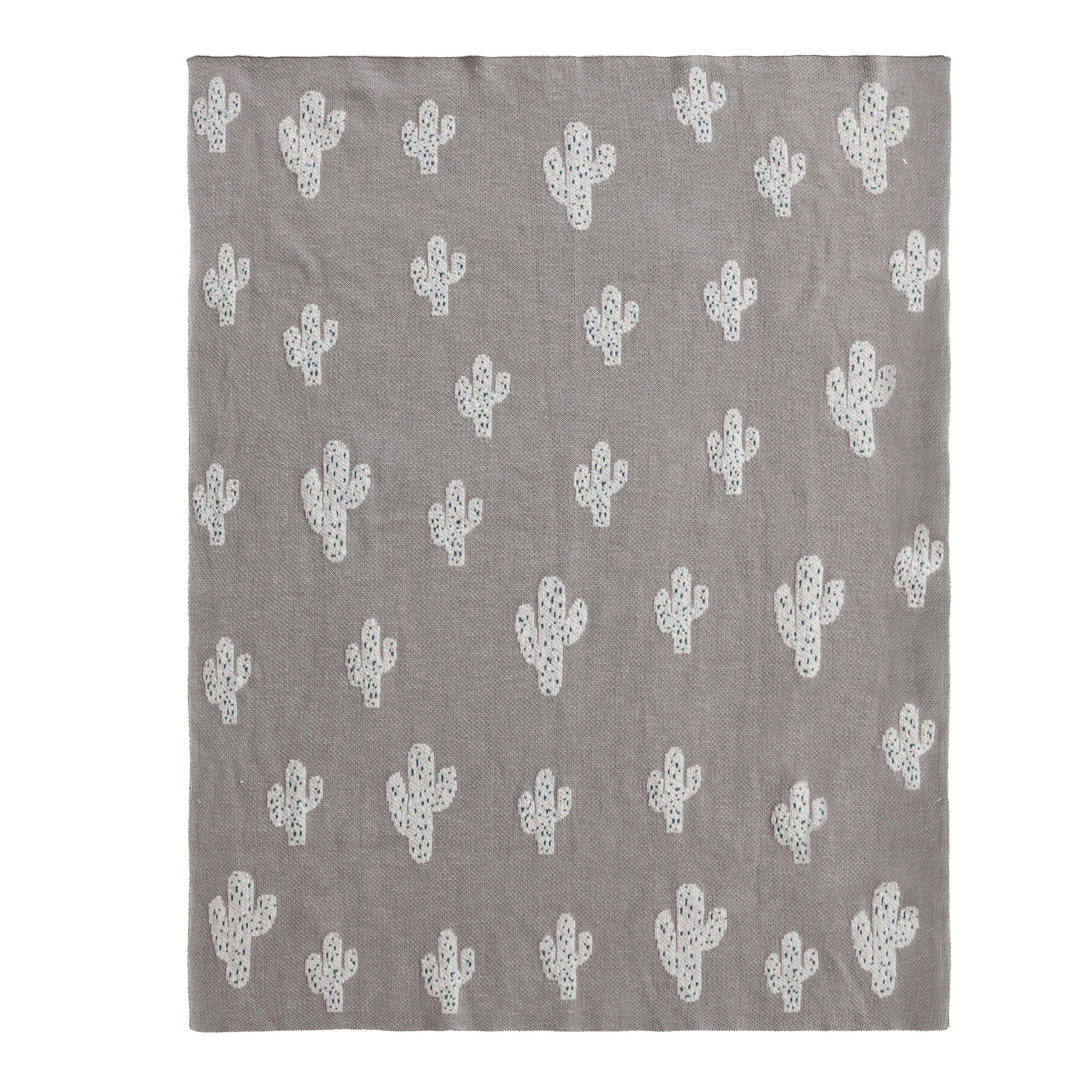 Storied Home Cactus Print Baby Blanket, , large
