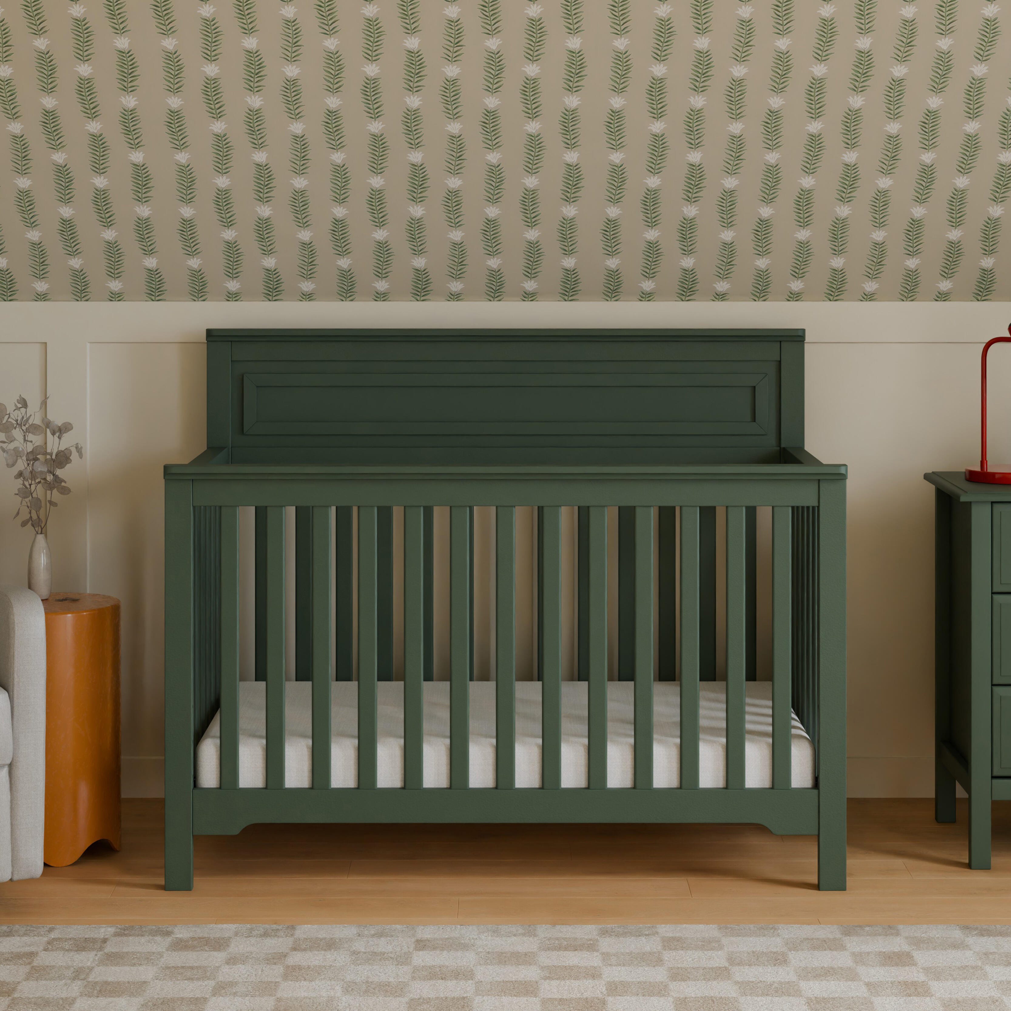 daVinci Autumn 4-in-1 Convertible Crib, Green, rollover