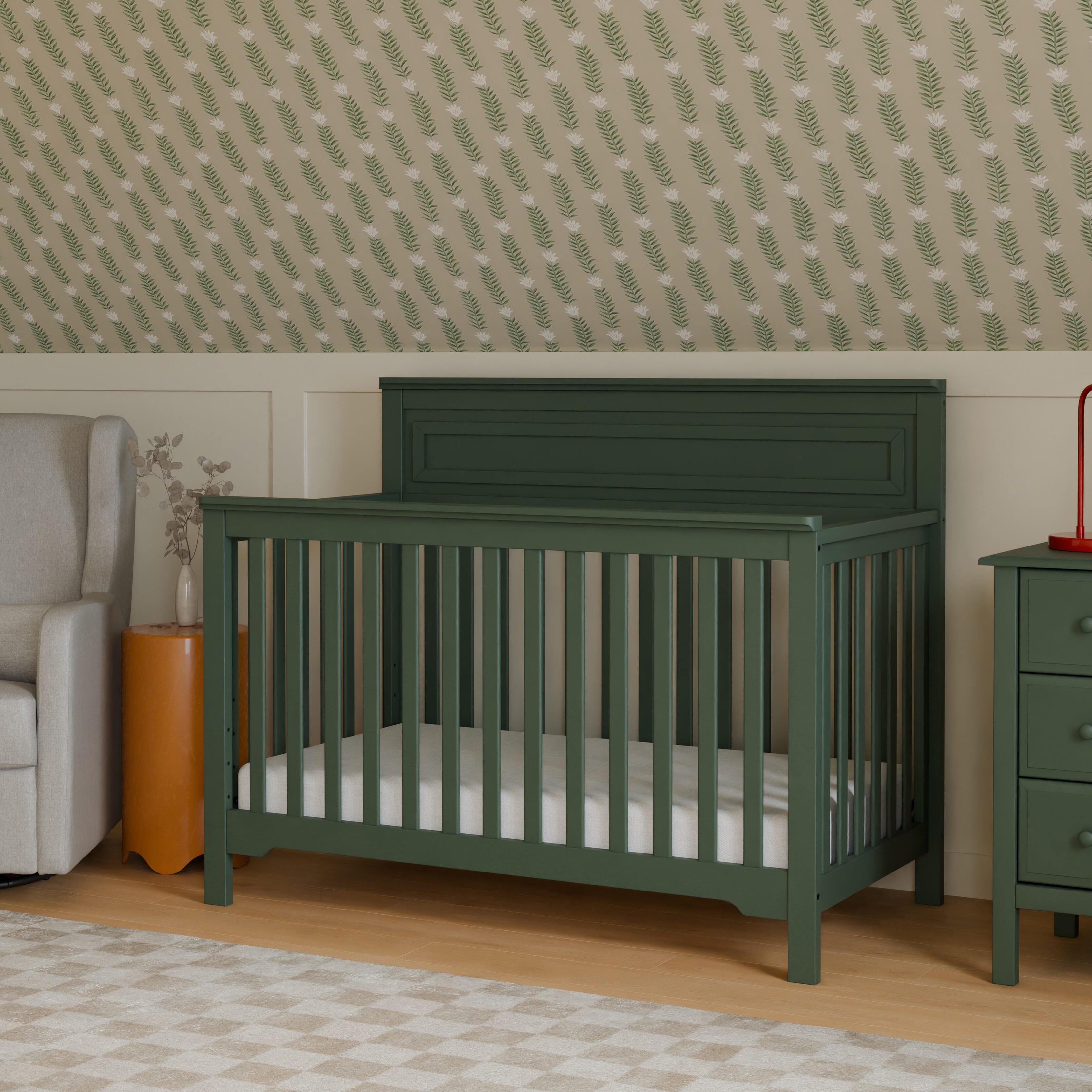 daVinci Autumn 4-in-1 Convertible Crib, Green, large