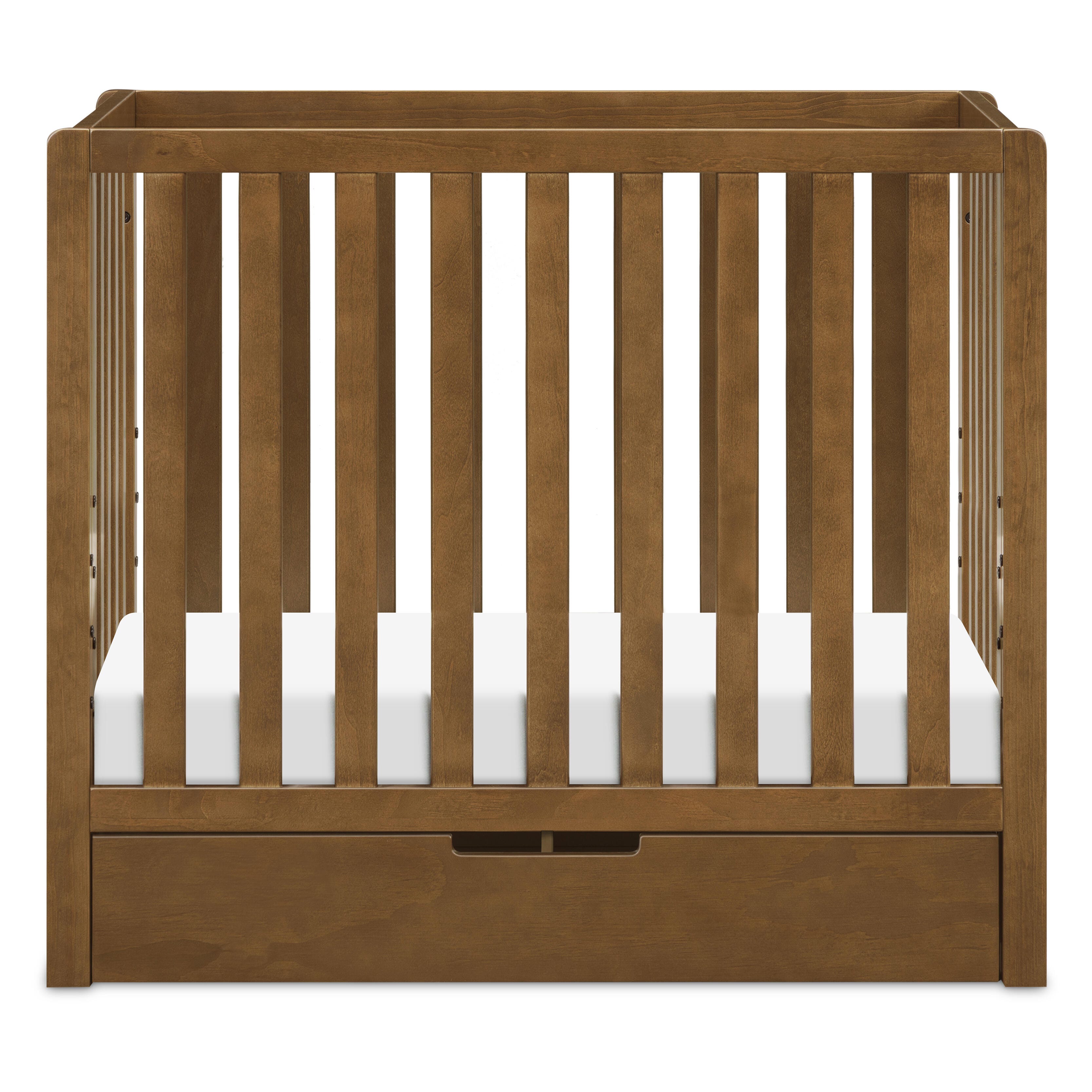 Carter's by daVinci Colby 4-in-1 Convertible Crib, Brown, large