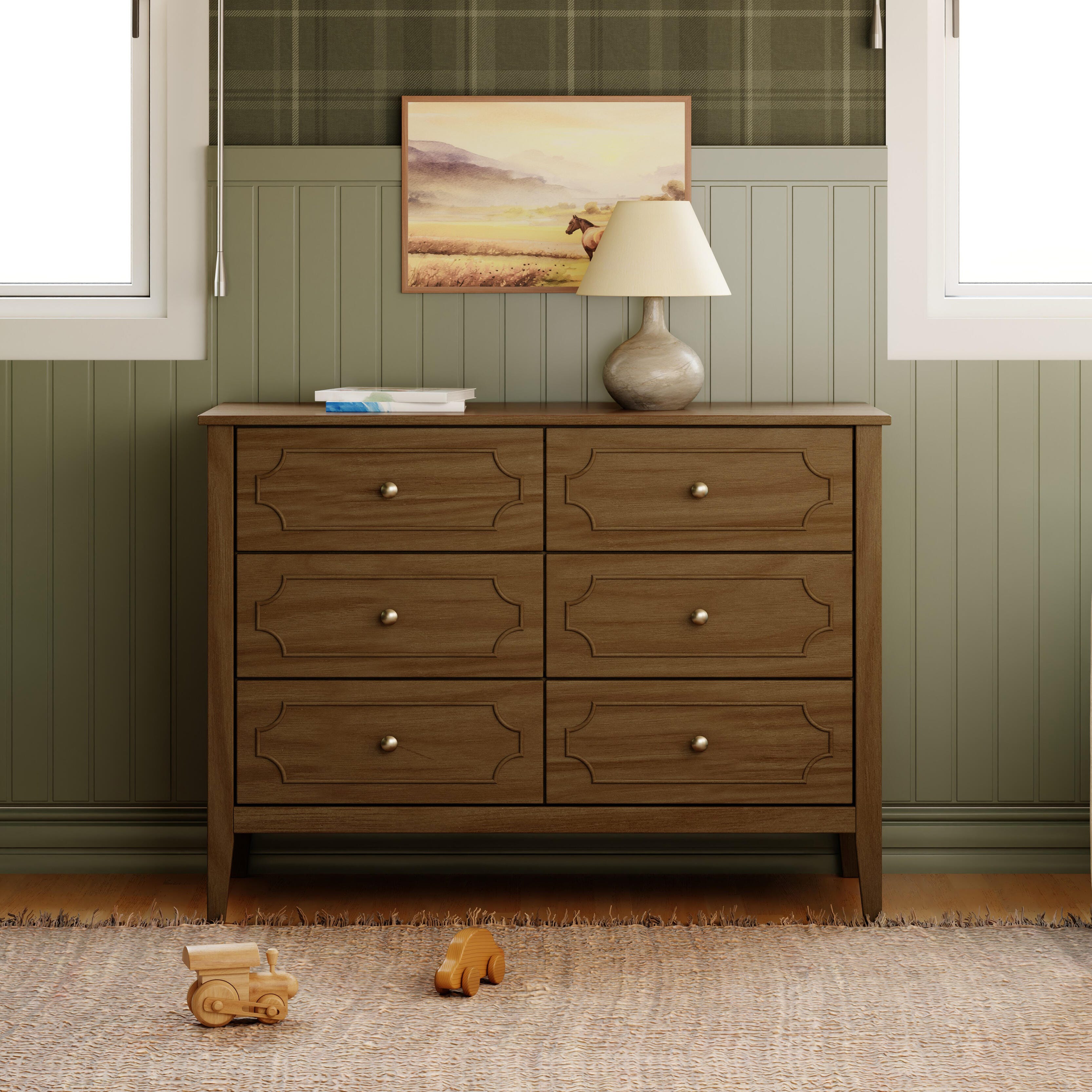 daVinci Chloe Regency 6 Drawer Dresser, , rollover