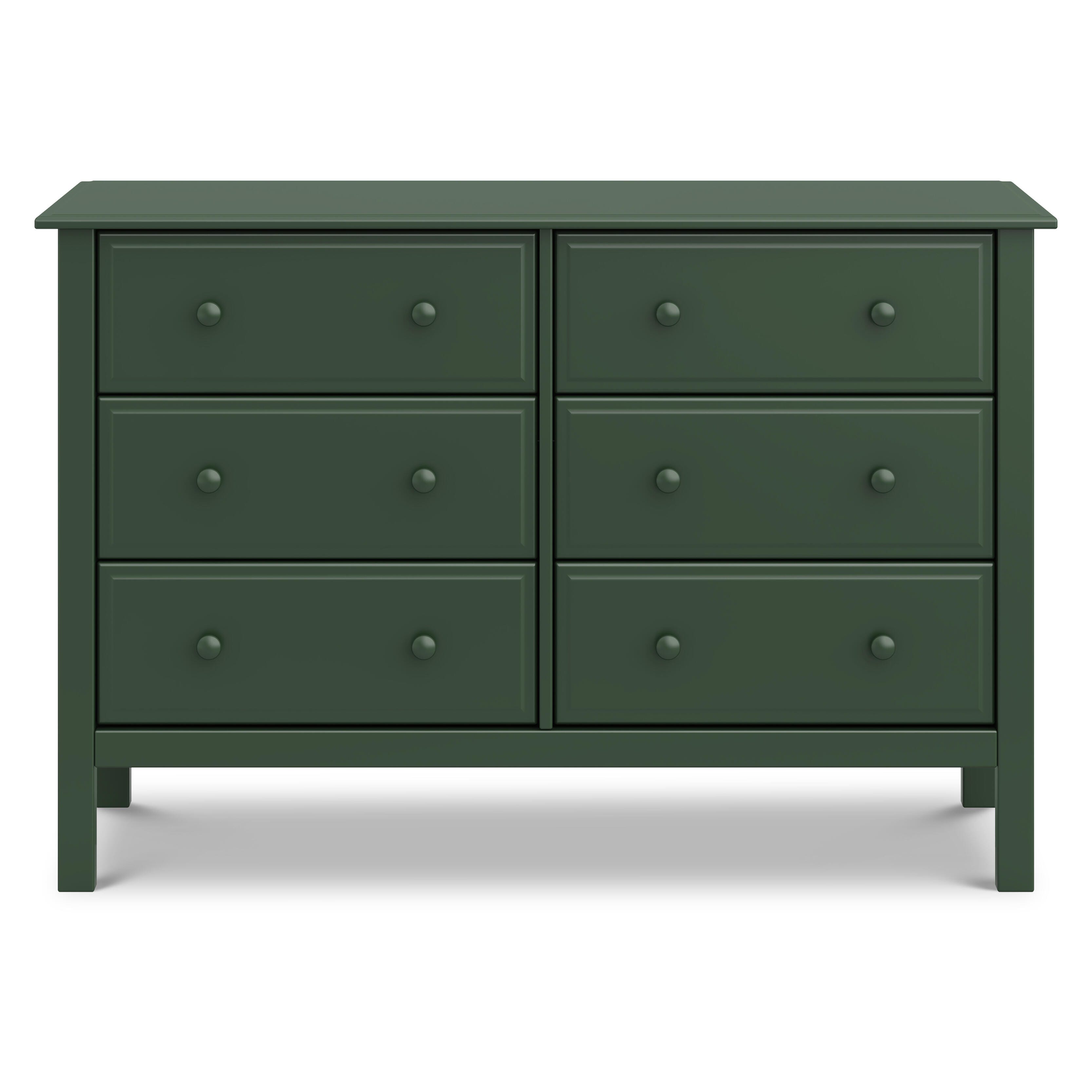 daVinci Jayden 6 Drawer Dresser, Green, large